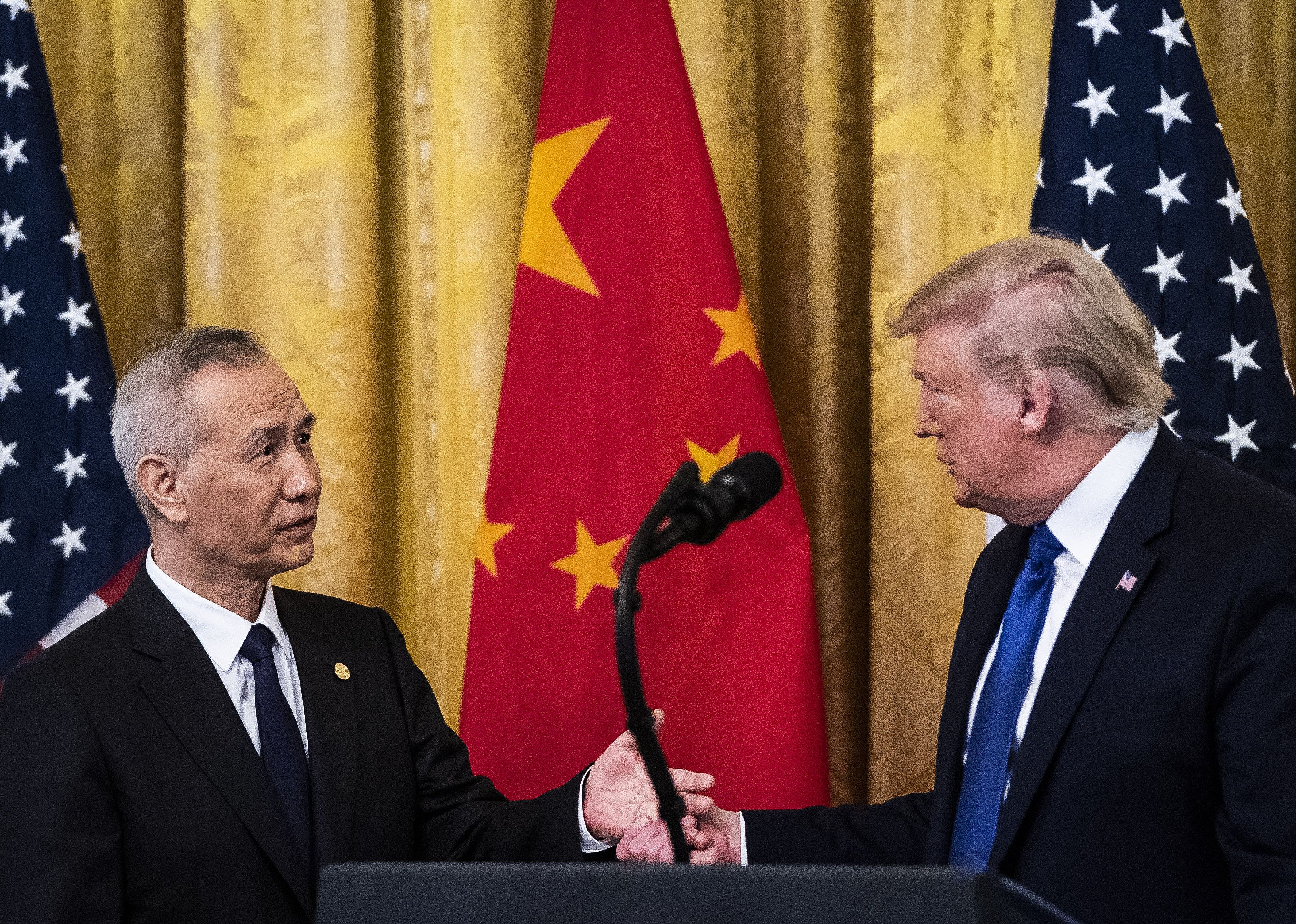 Fighting with China over trade
