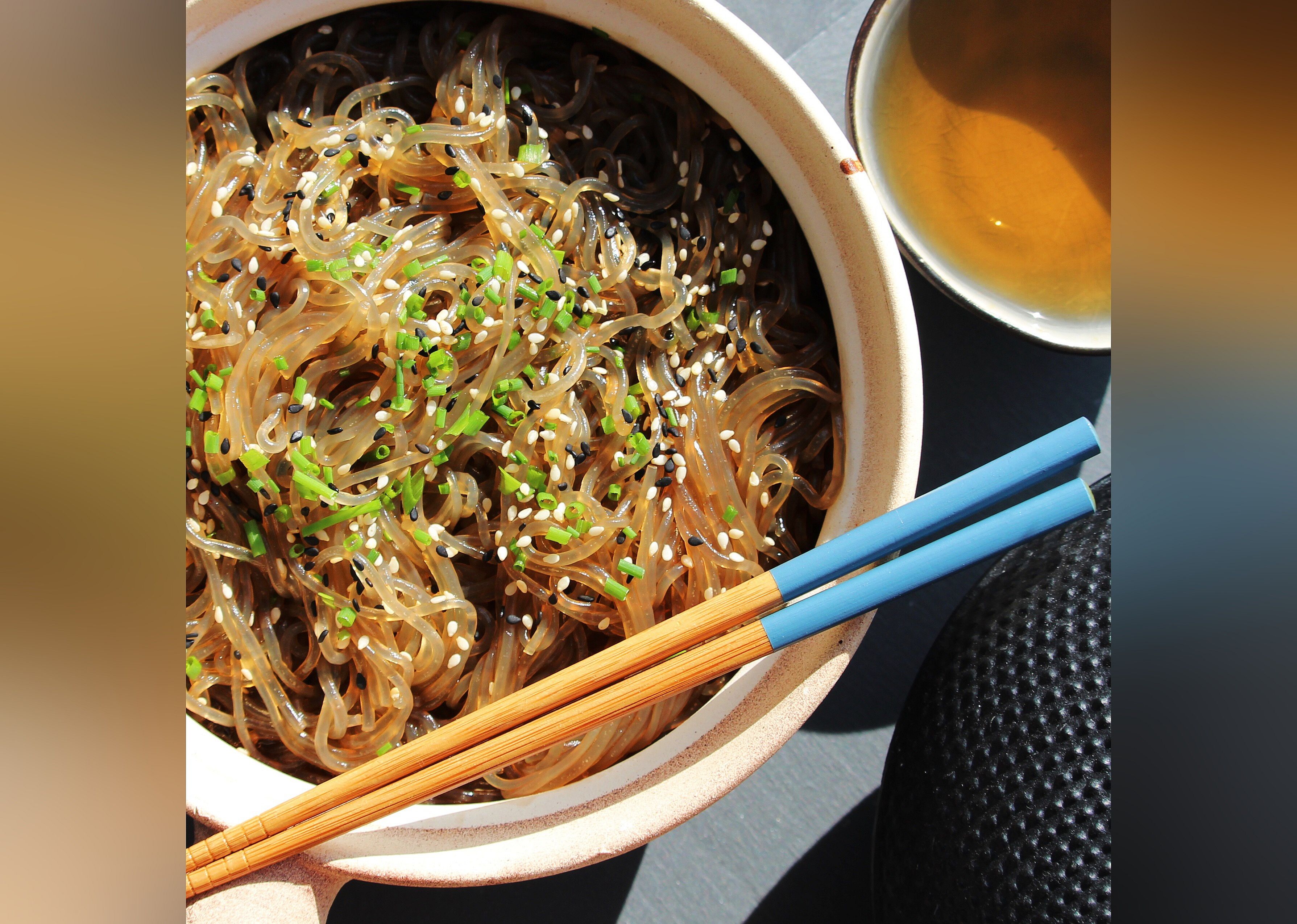 Yummy Korean Glass Noodles (Jap Chae)