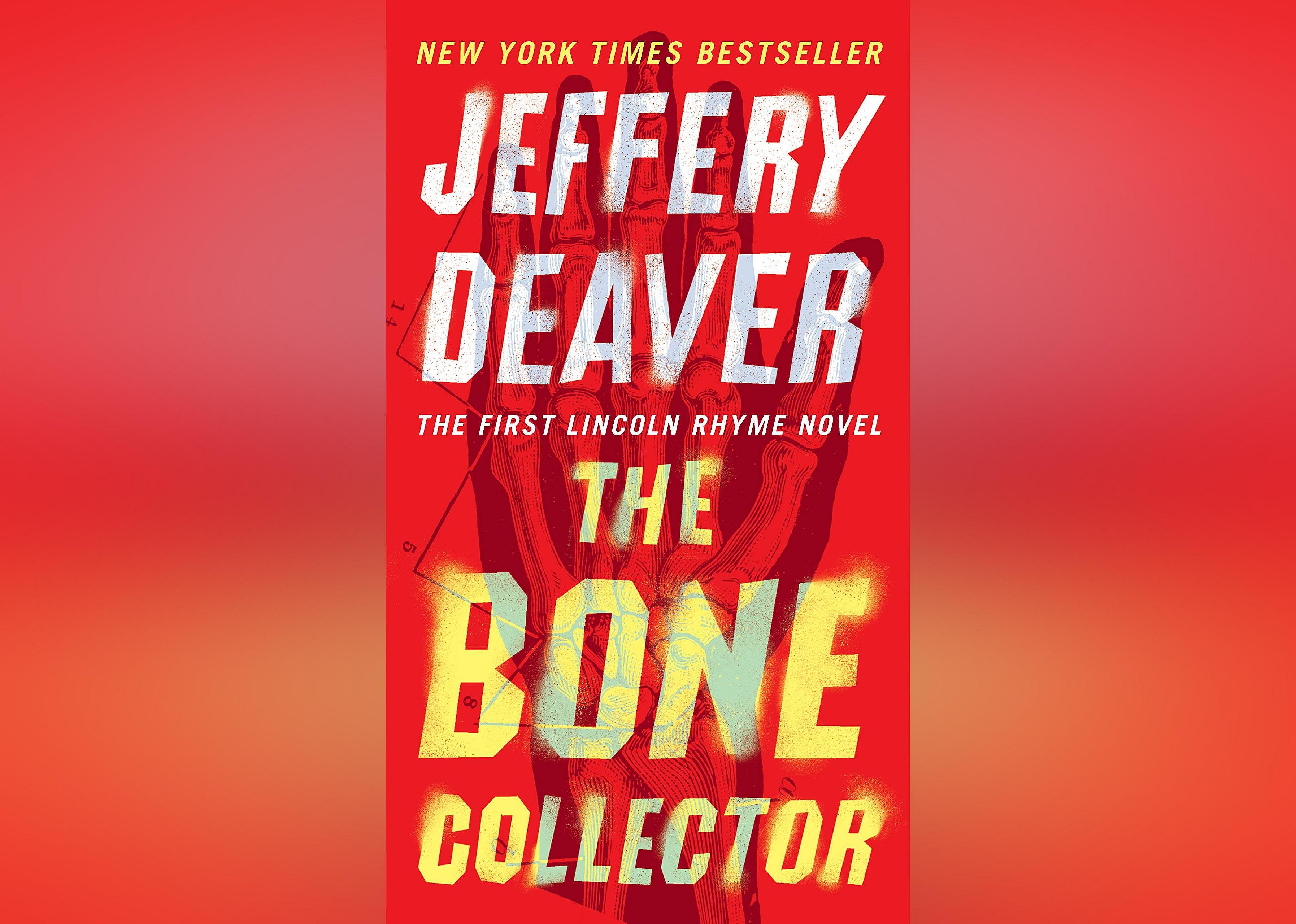 The illustrated cover is bright red and features a skeletal hand. 