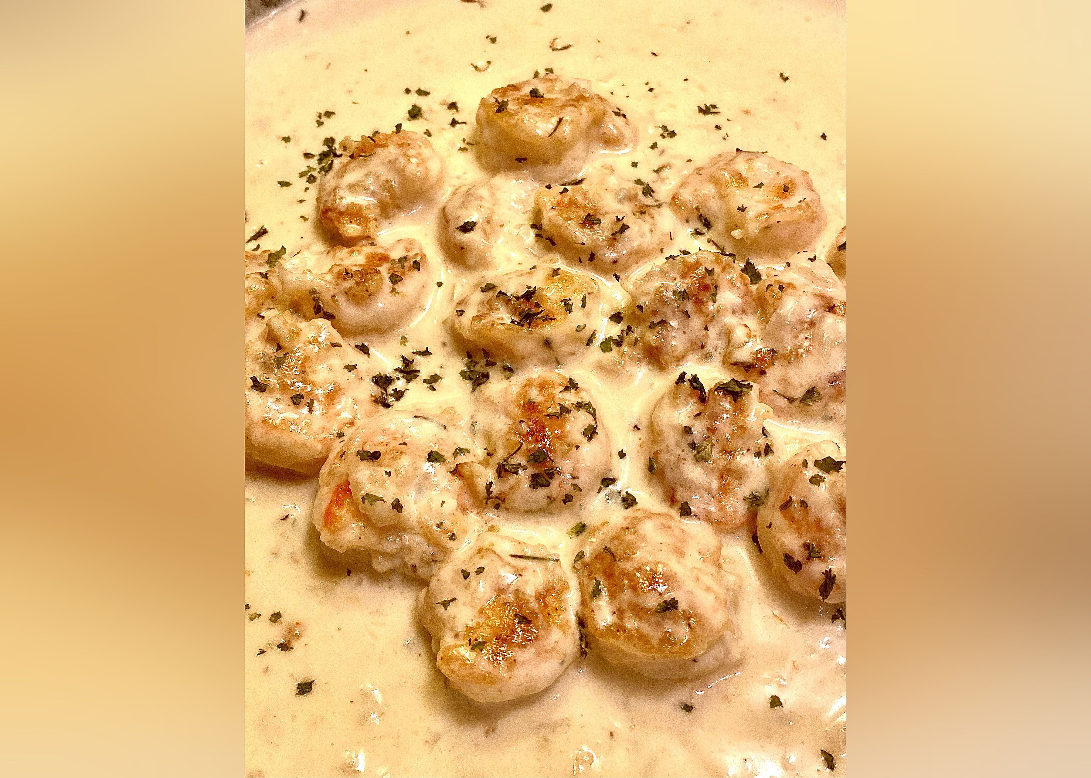 Creamy Shrimp Scampi