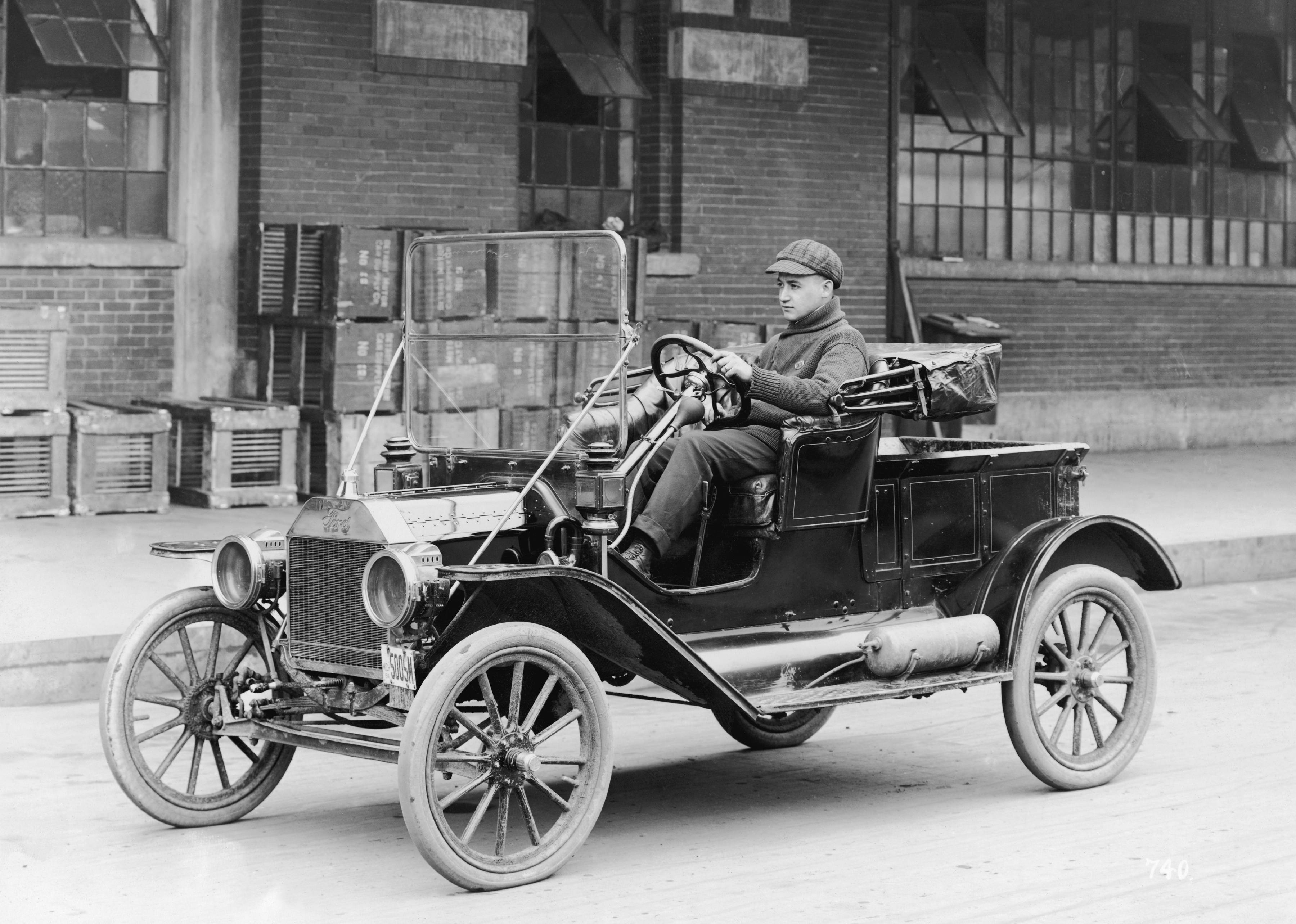 Ford dominated the early auto market