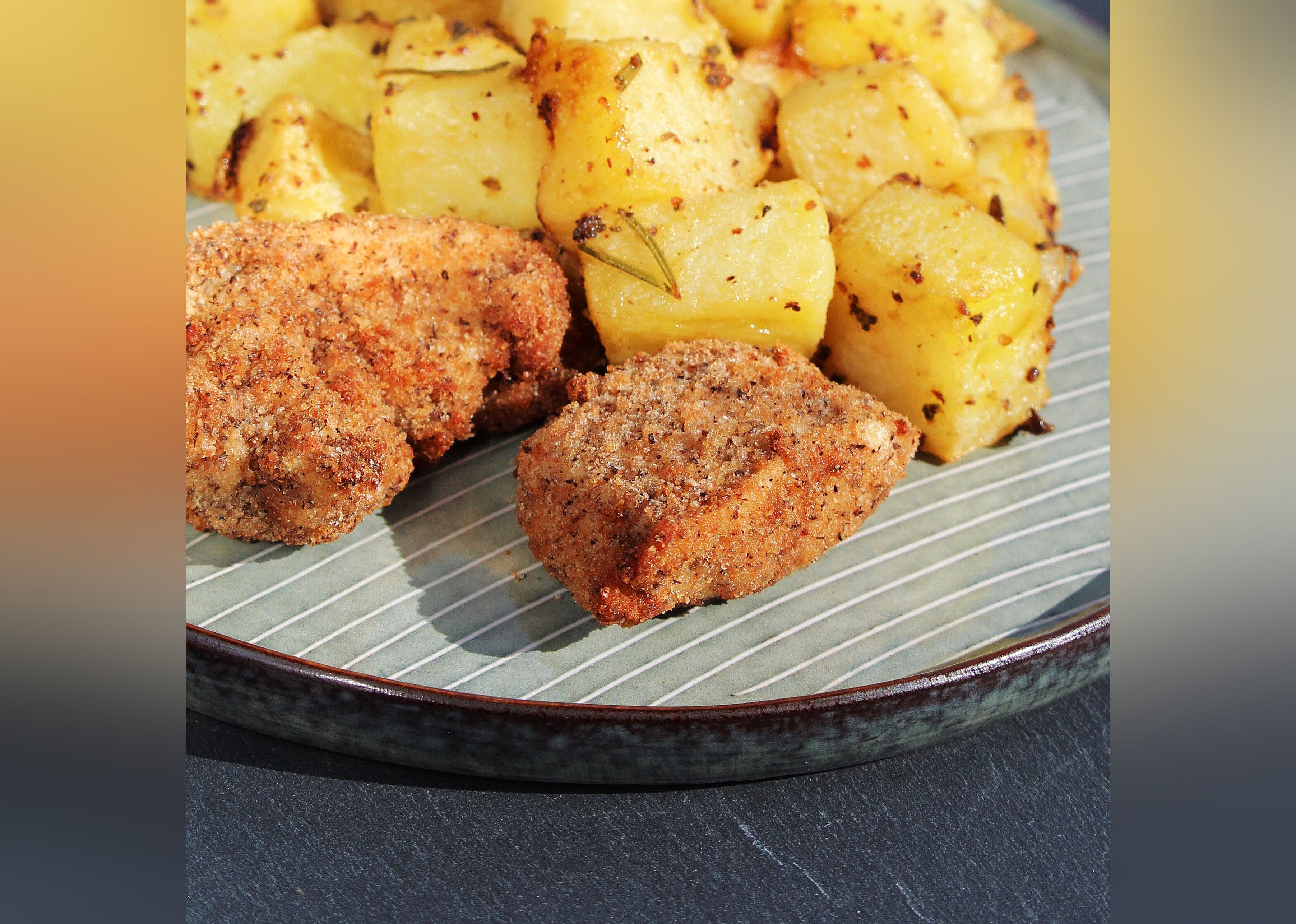 Crumbed Chicken Tenderloins (Air Fried)