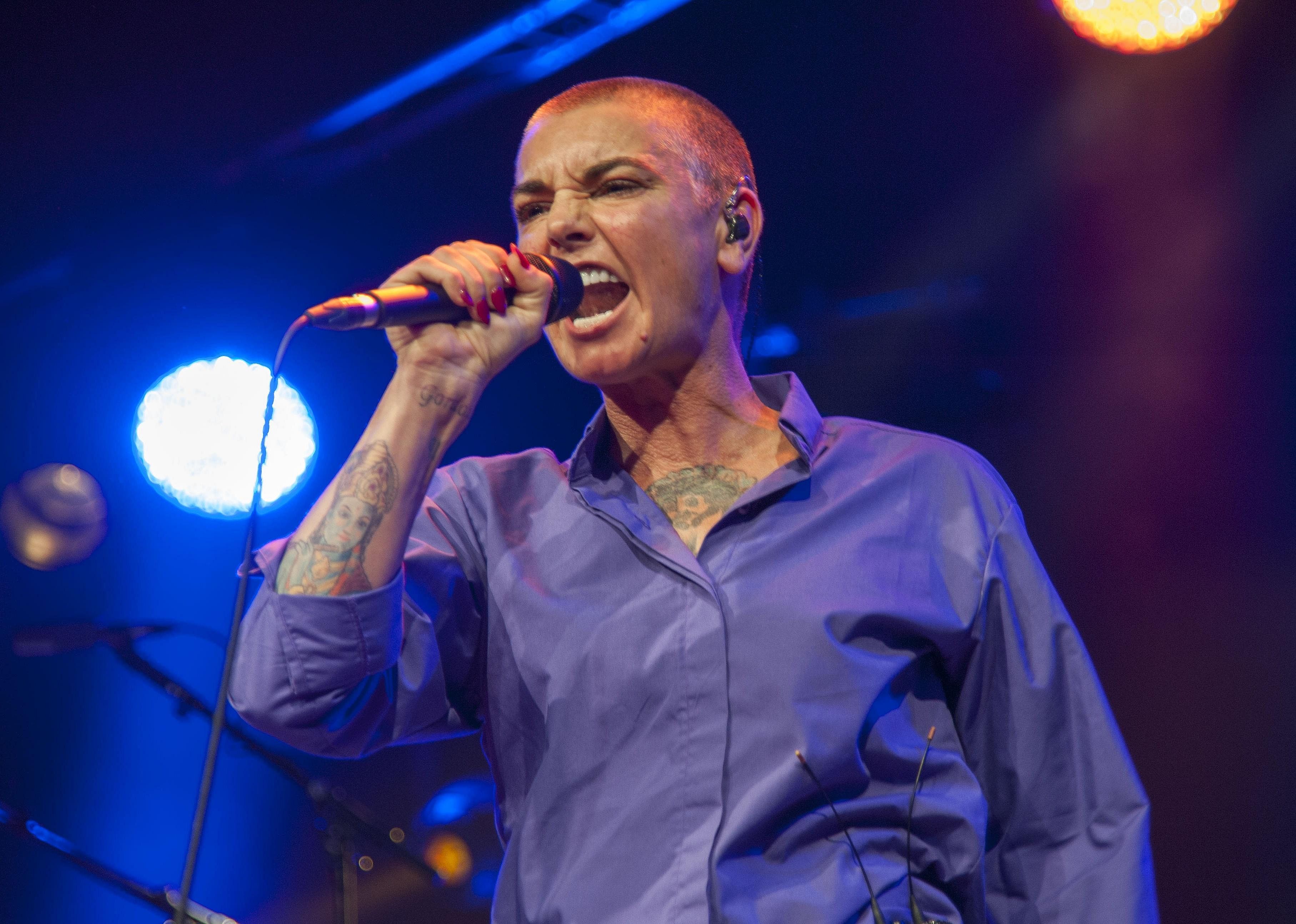 Sinéad O'Connor refuses her award