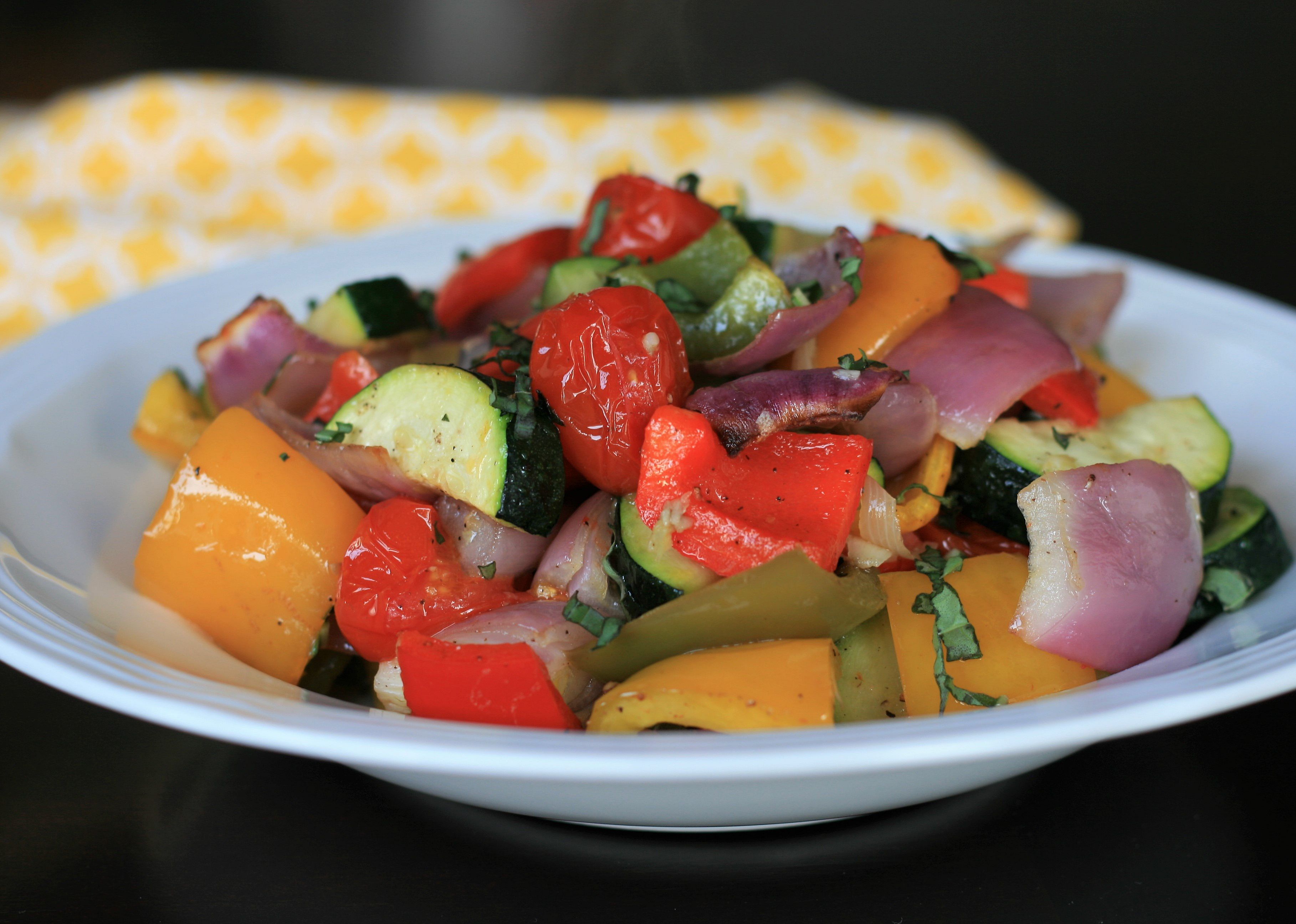 Sheet Pan Roasted Mediterranean Vegetables