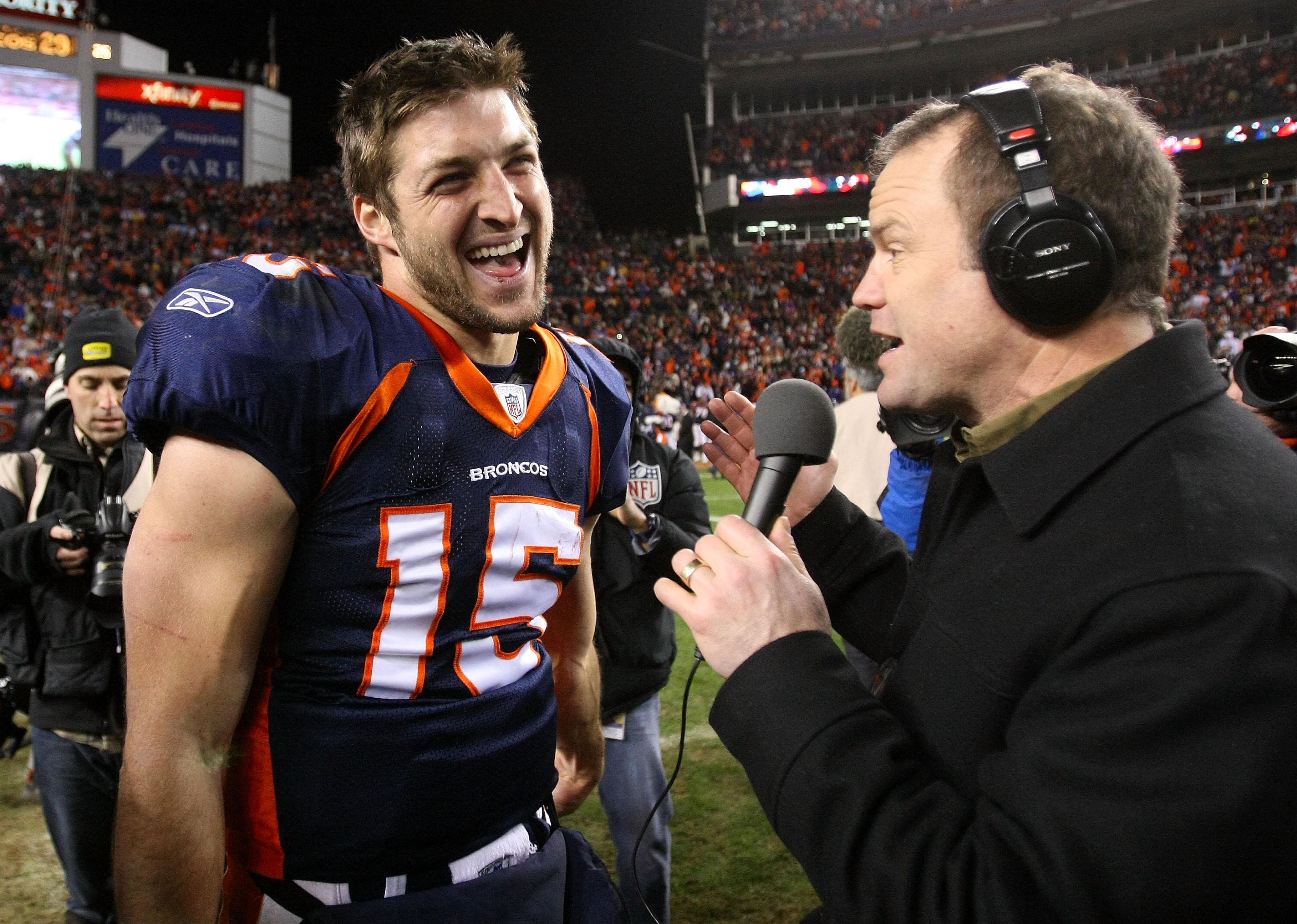 2012: Tim Tebow wins AFC Wild Card Game on OT touchdown pass