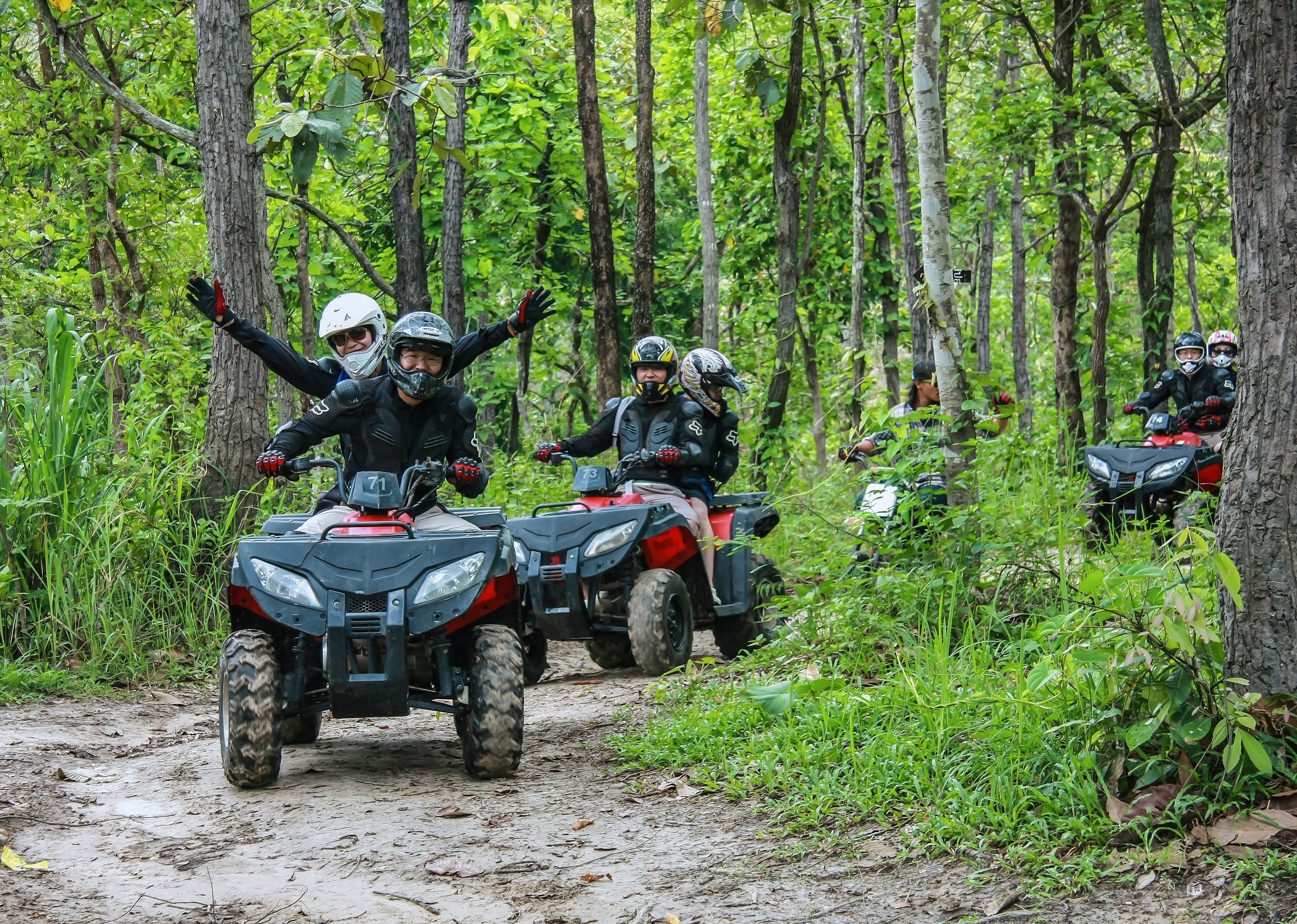 #8. All-terrain vehicles (four wheels/off road only)