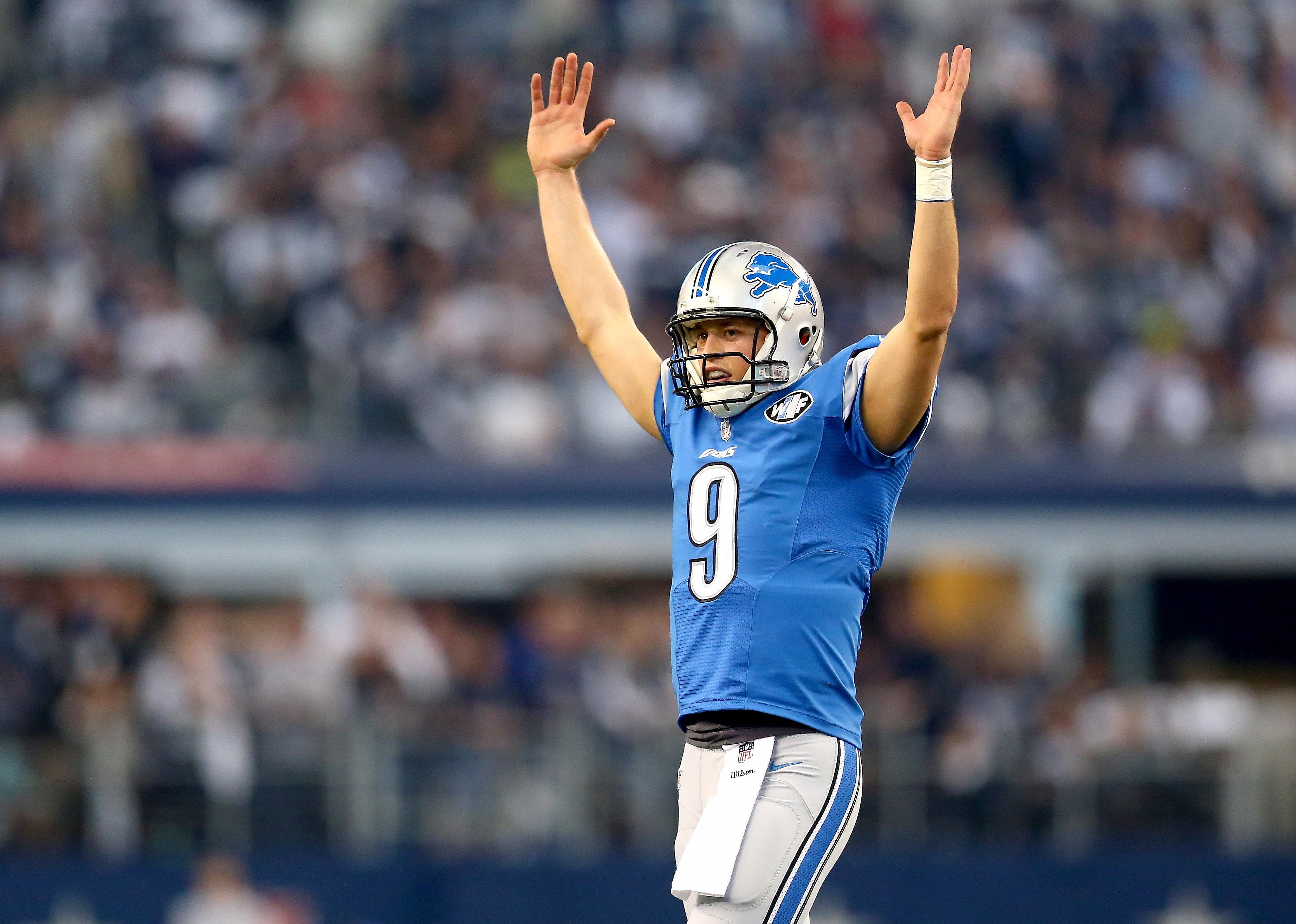 #6 (tie). Matthew Stafford