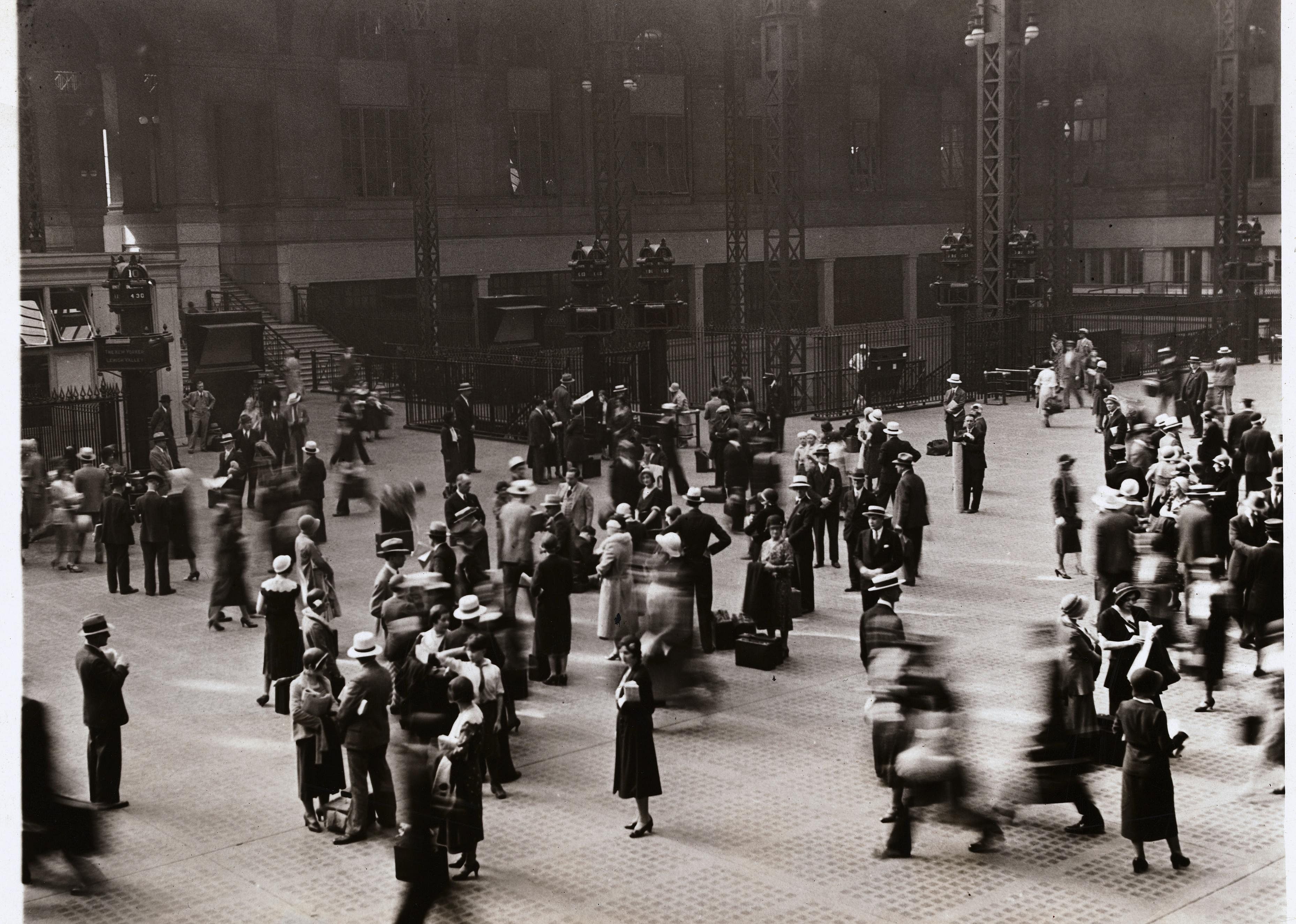 Penn Station was beautiful
