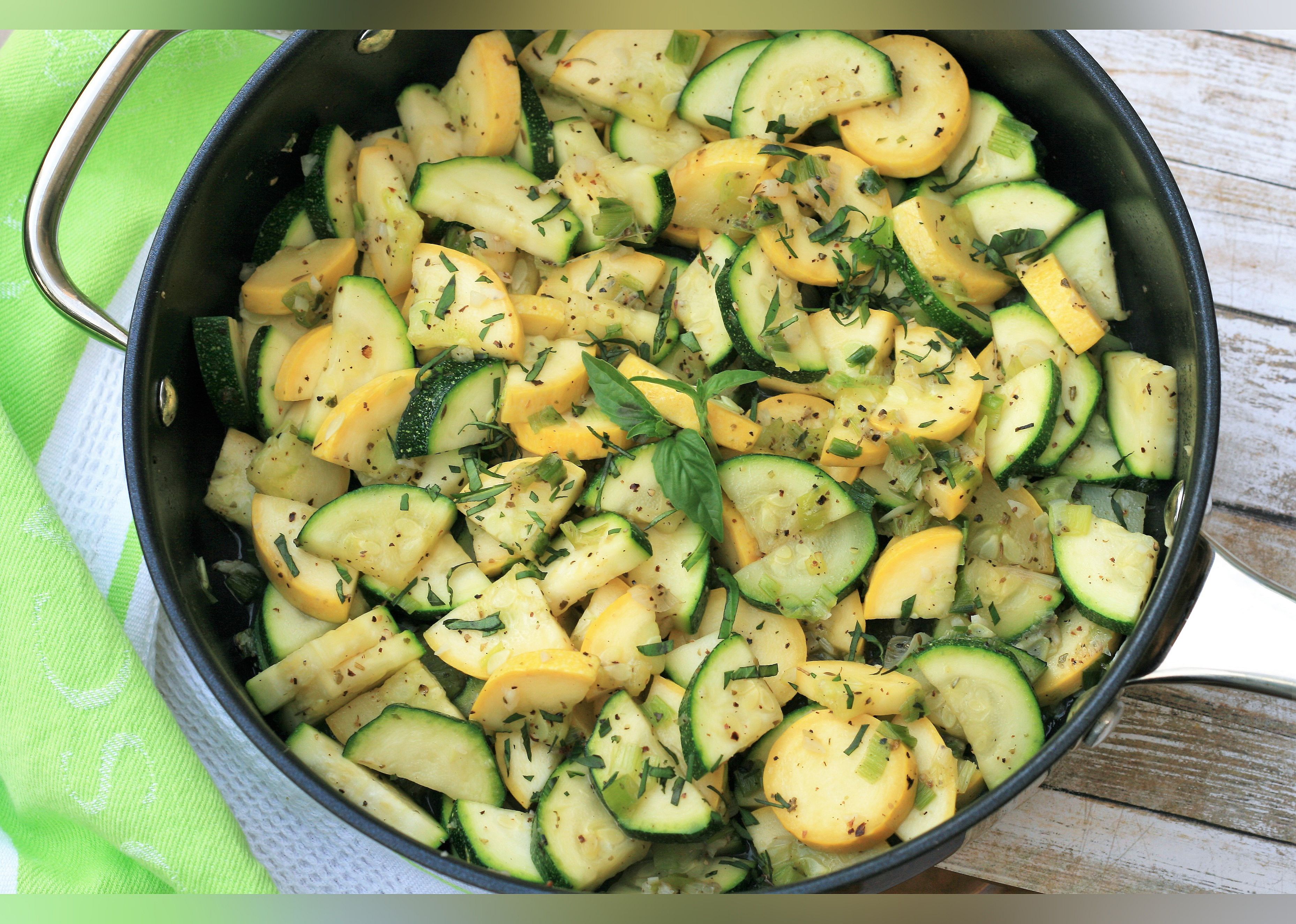 Sauteed Summer Squash Side Dish