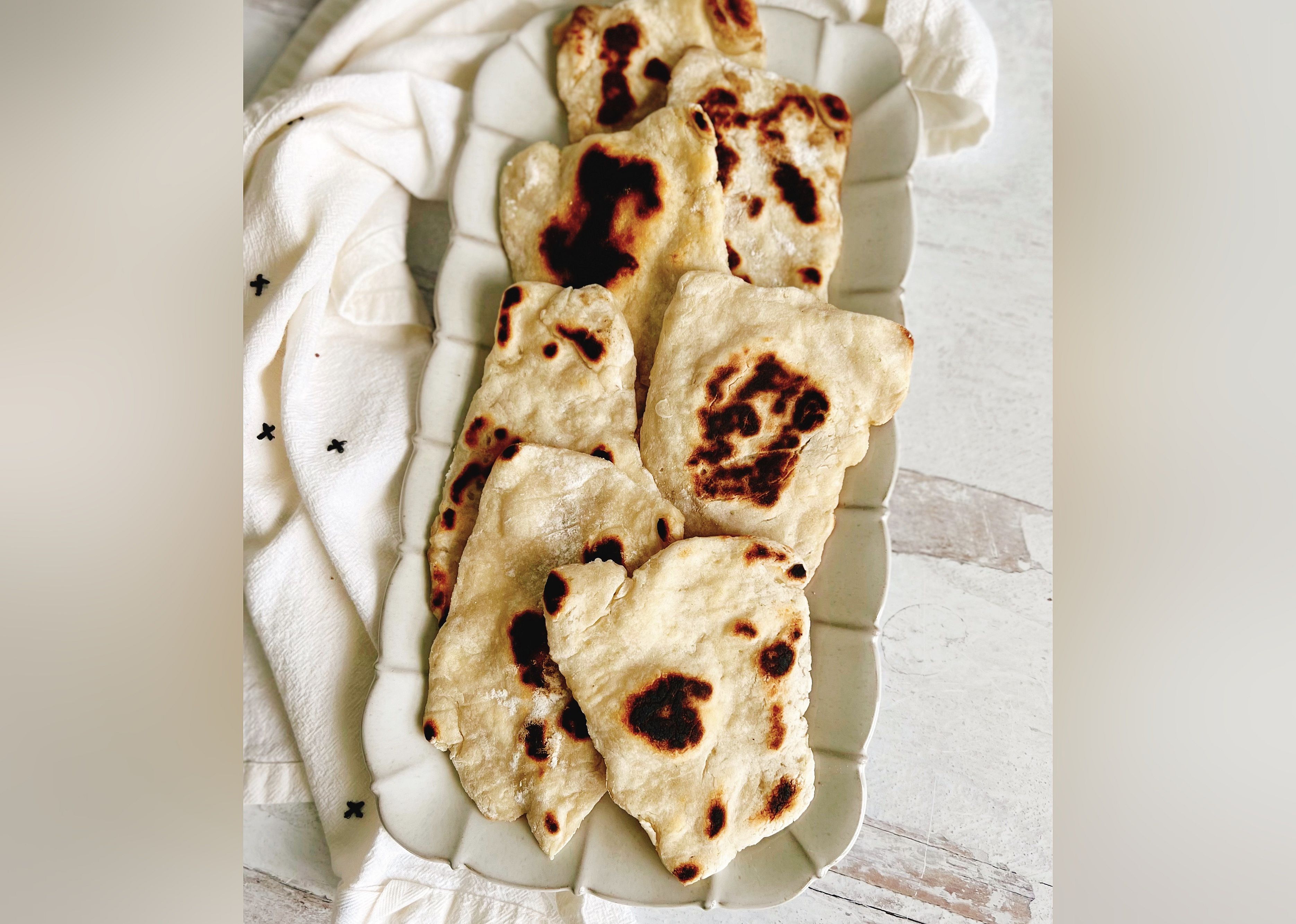 Two-Ingredient Naan