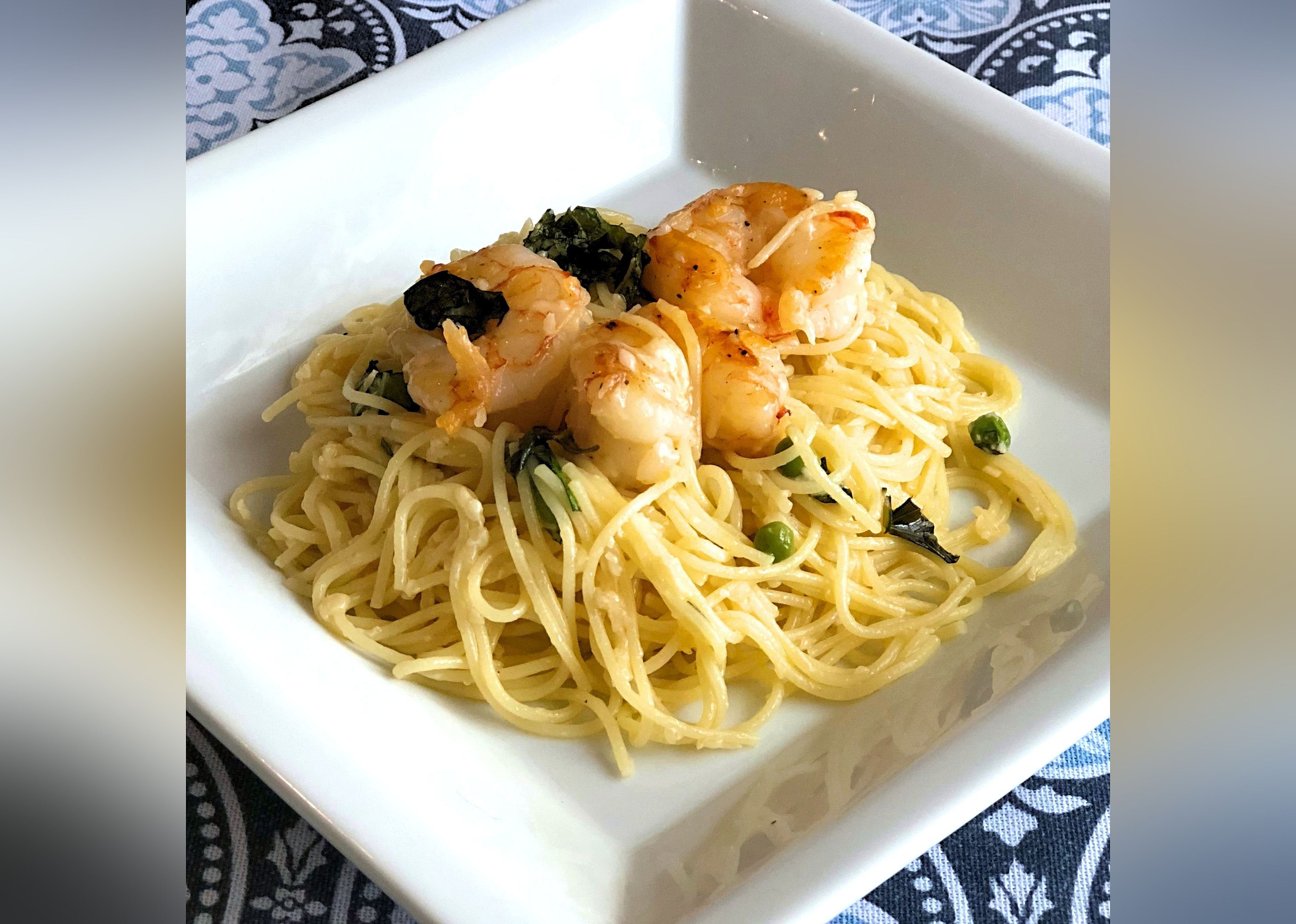 Last-Minute Lemon Spaghetti and Shrimp