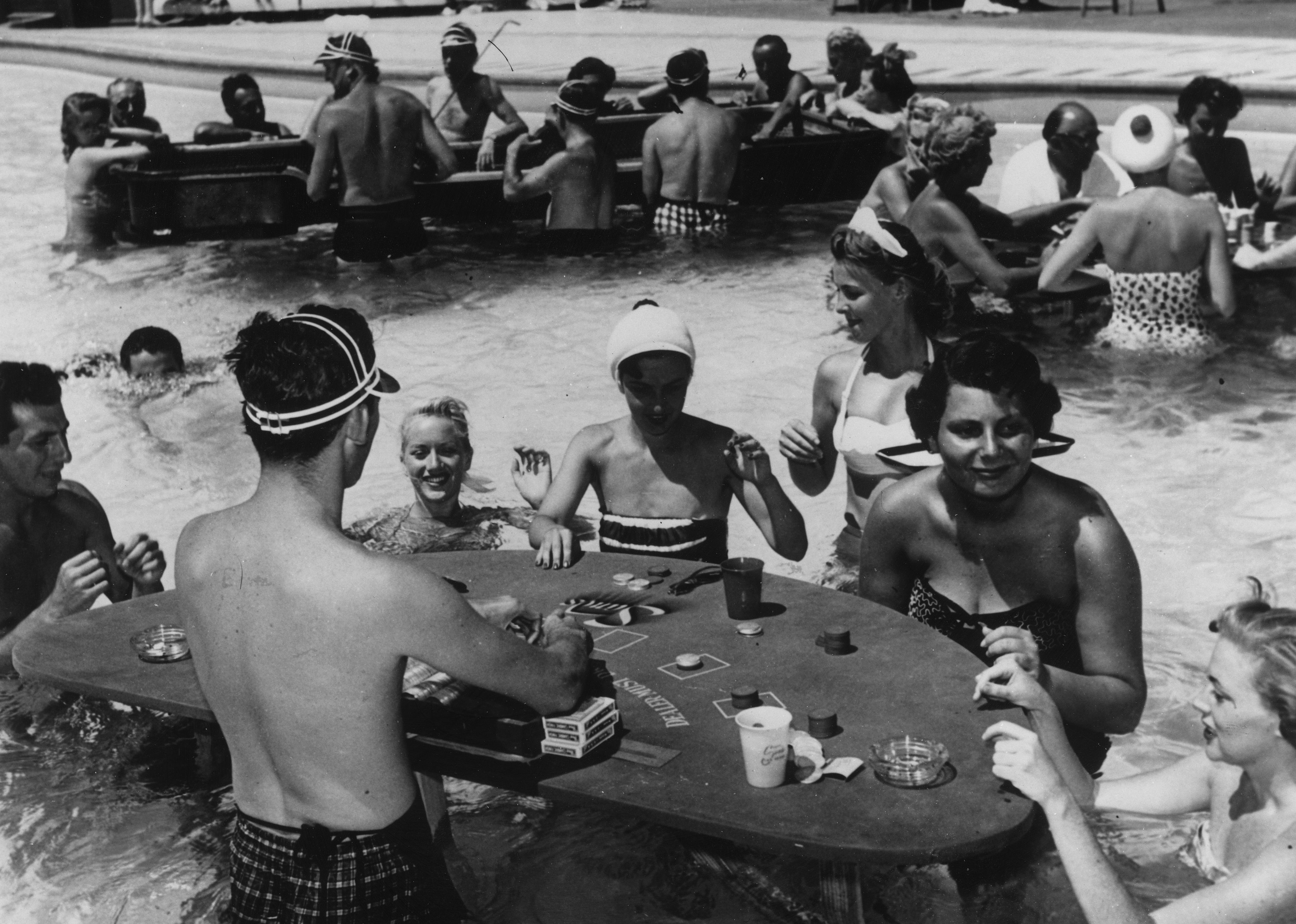 Gambling in the pool