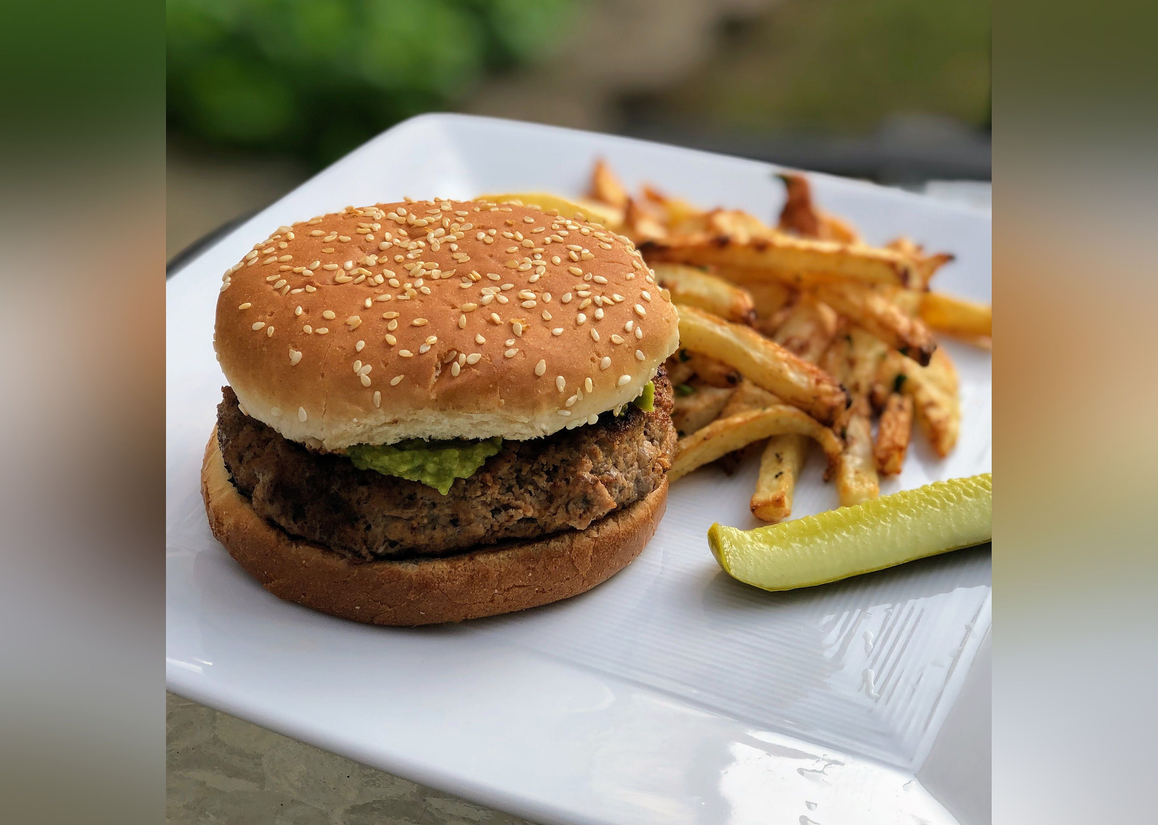 Pan-Fried Turkey Burgers