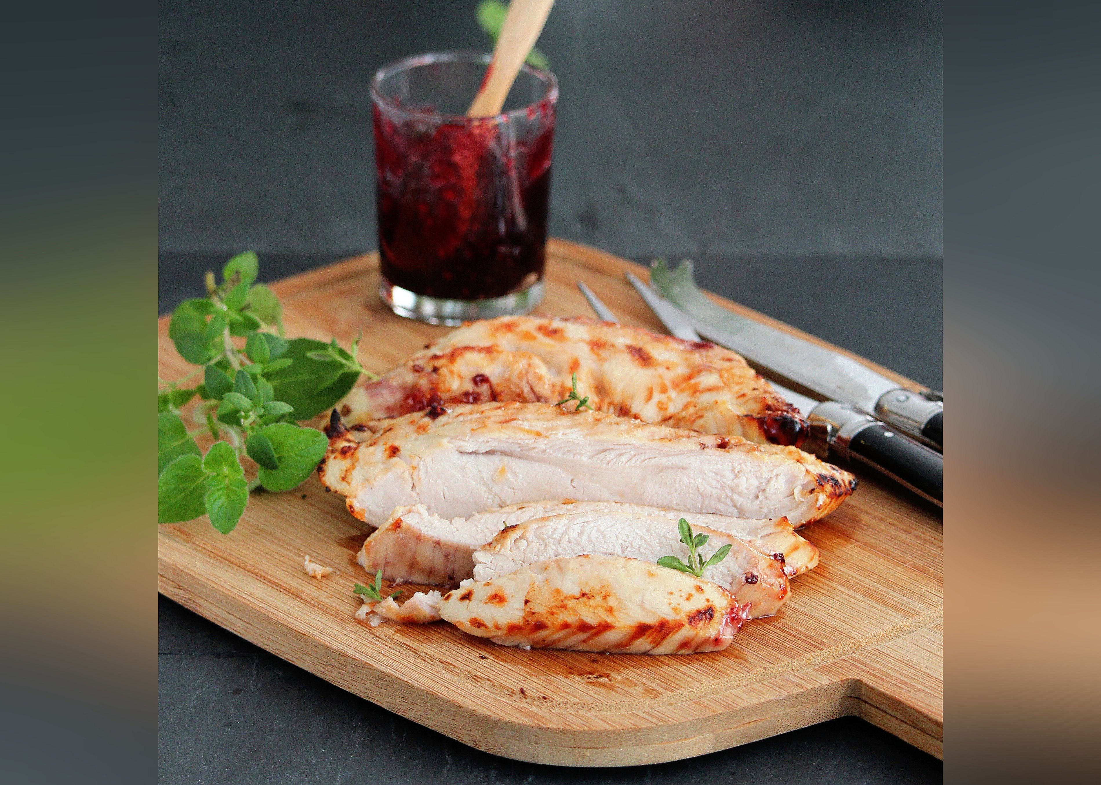 Olive-Brined Air-Fryer Turkey Breast