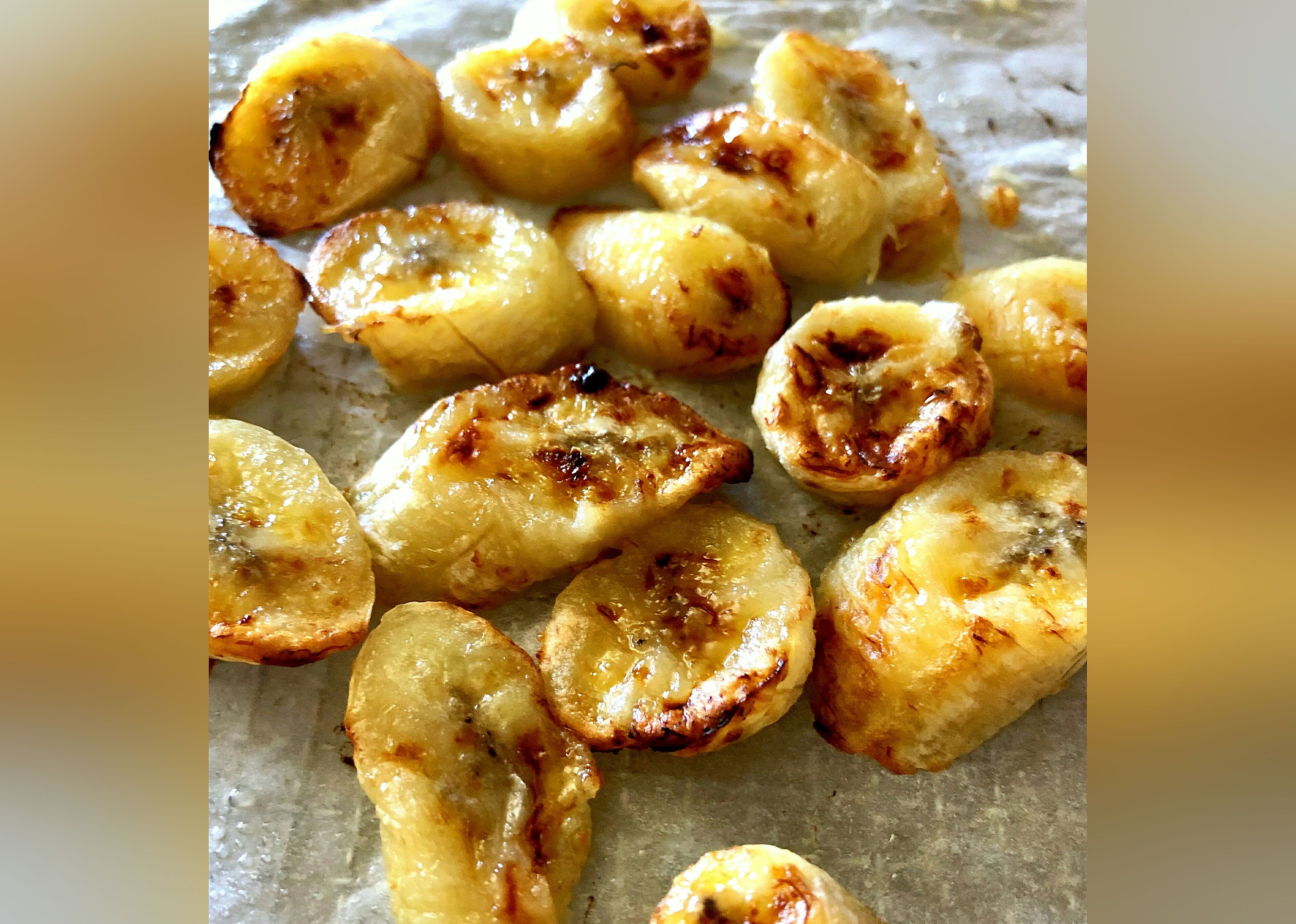 Air Fryer Roasted Bananas