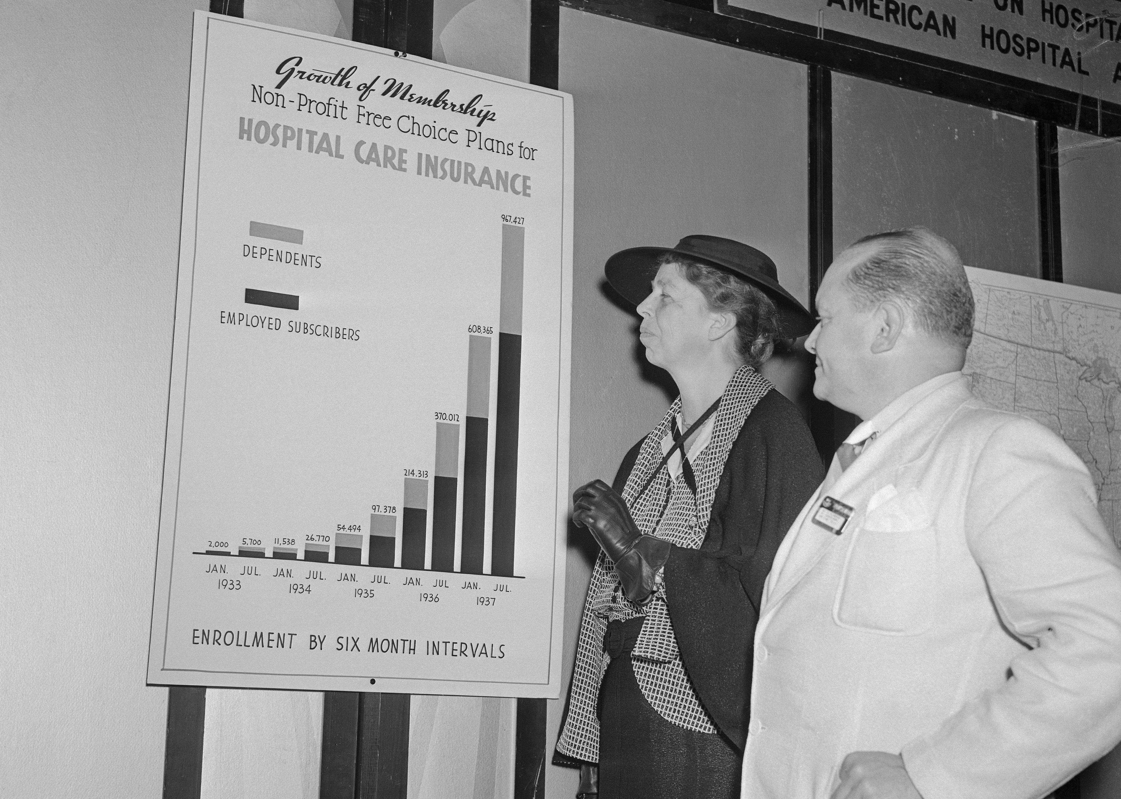 1939: First Blue Shield insurance plan