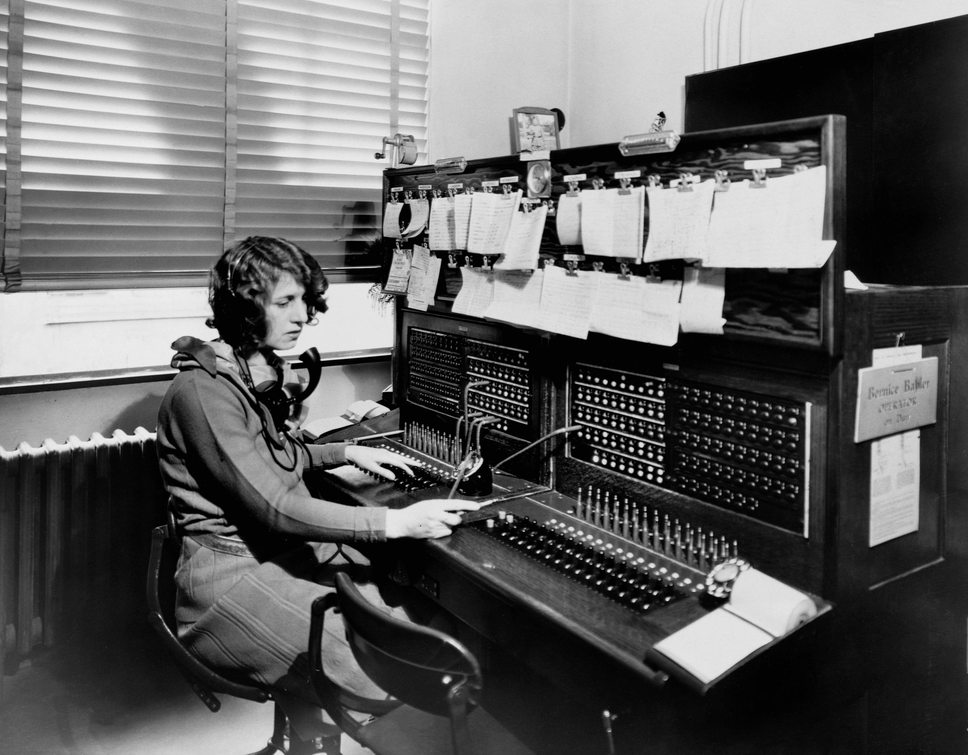 #13. Telephone operators