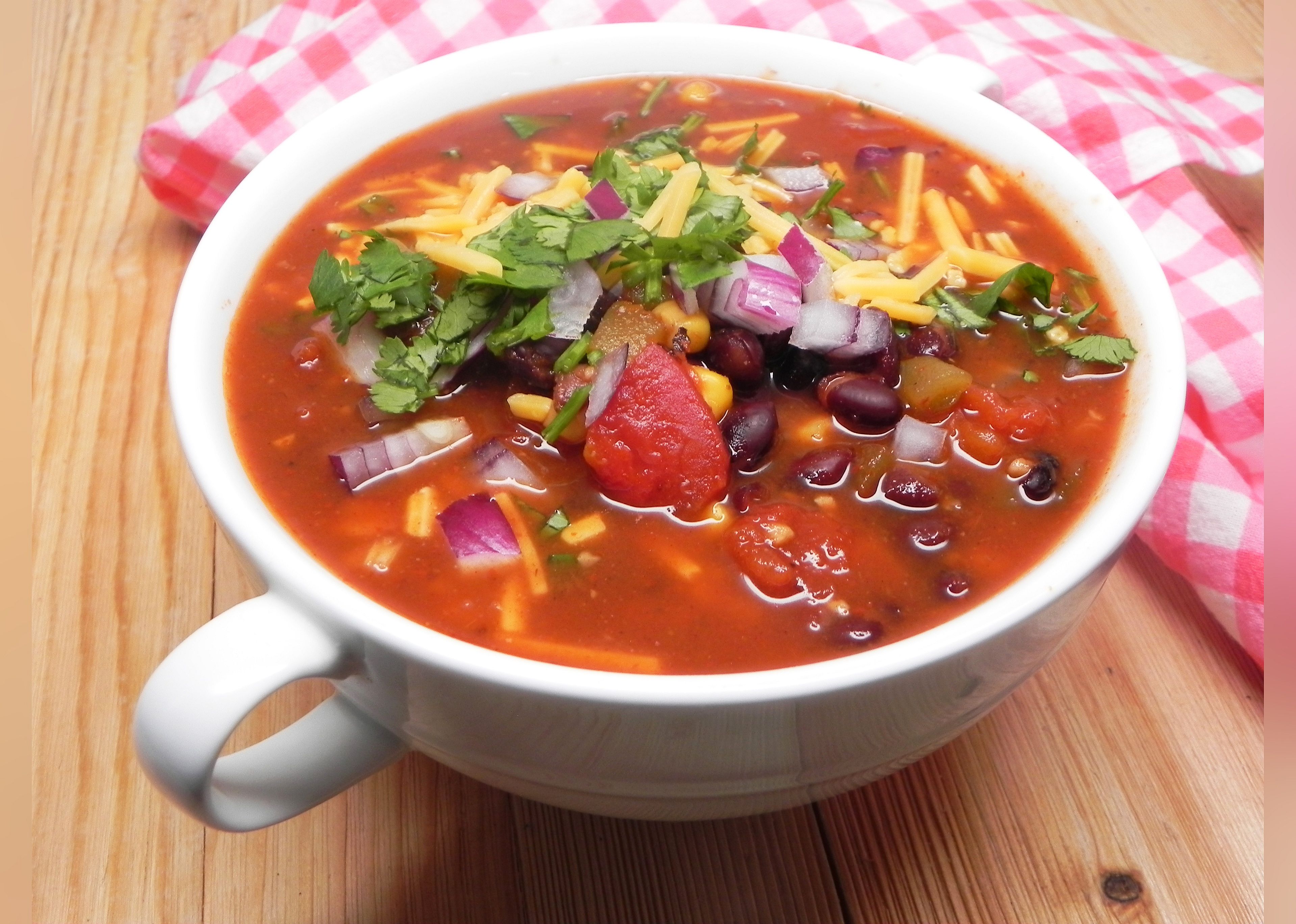 Easy Chicken Enchilada Soup