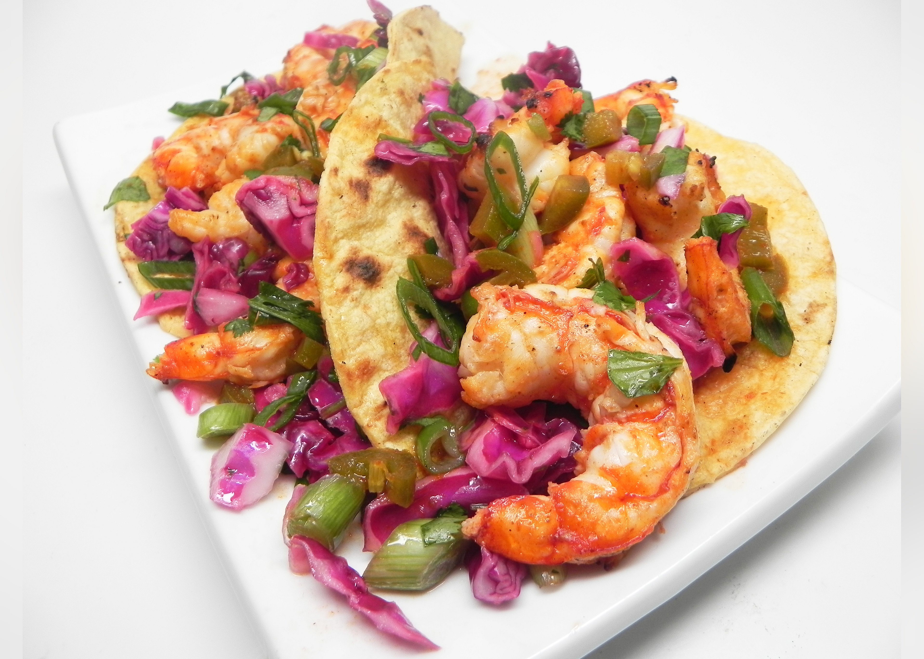 Grilled Spicy Shrimp Tacos