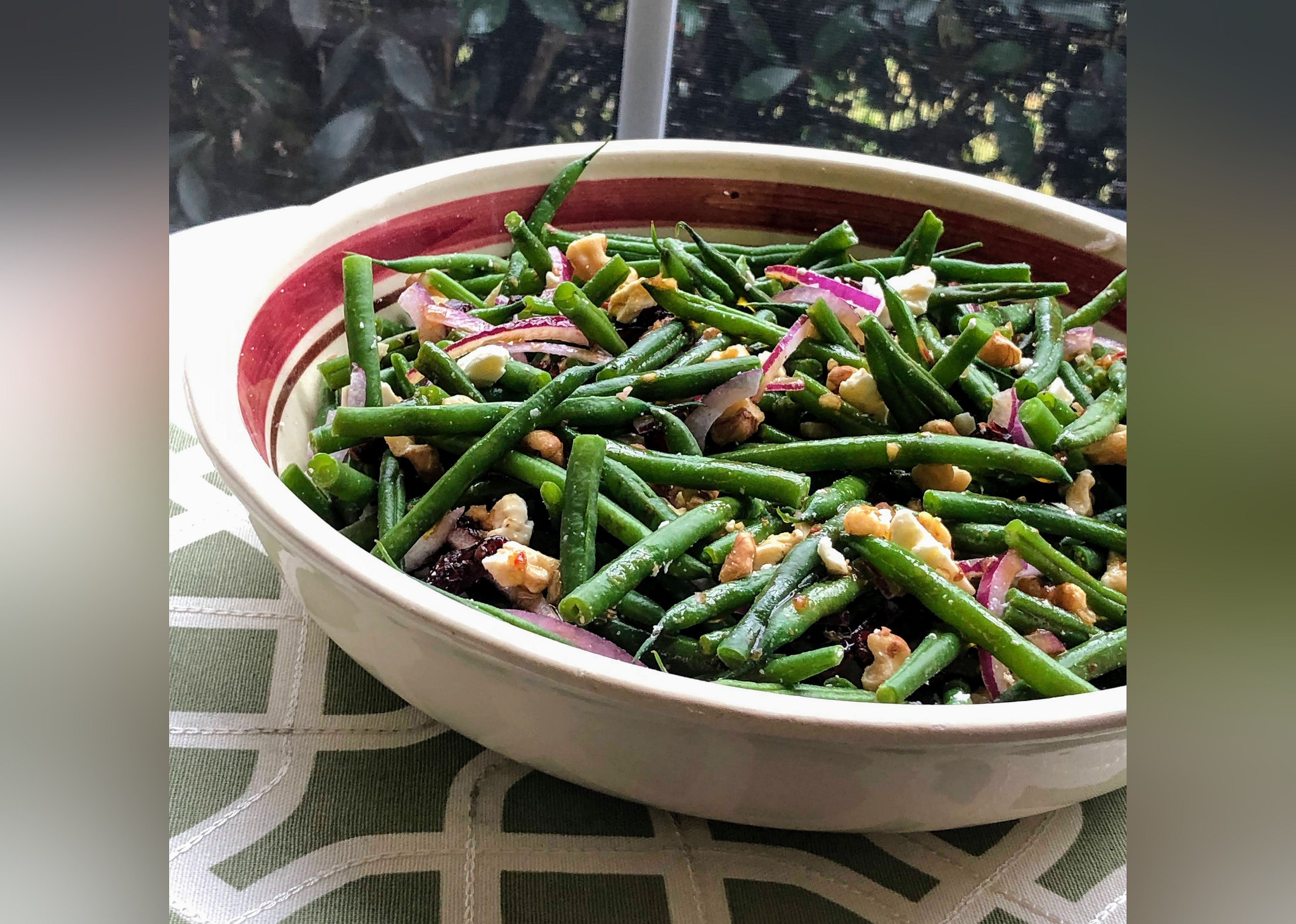Green Bean Salad with Feta Cheese