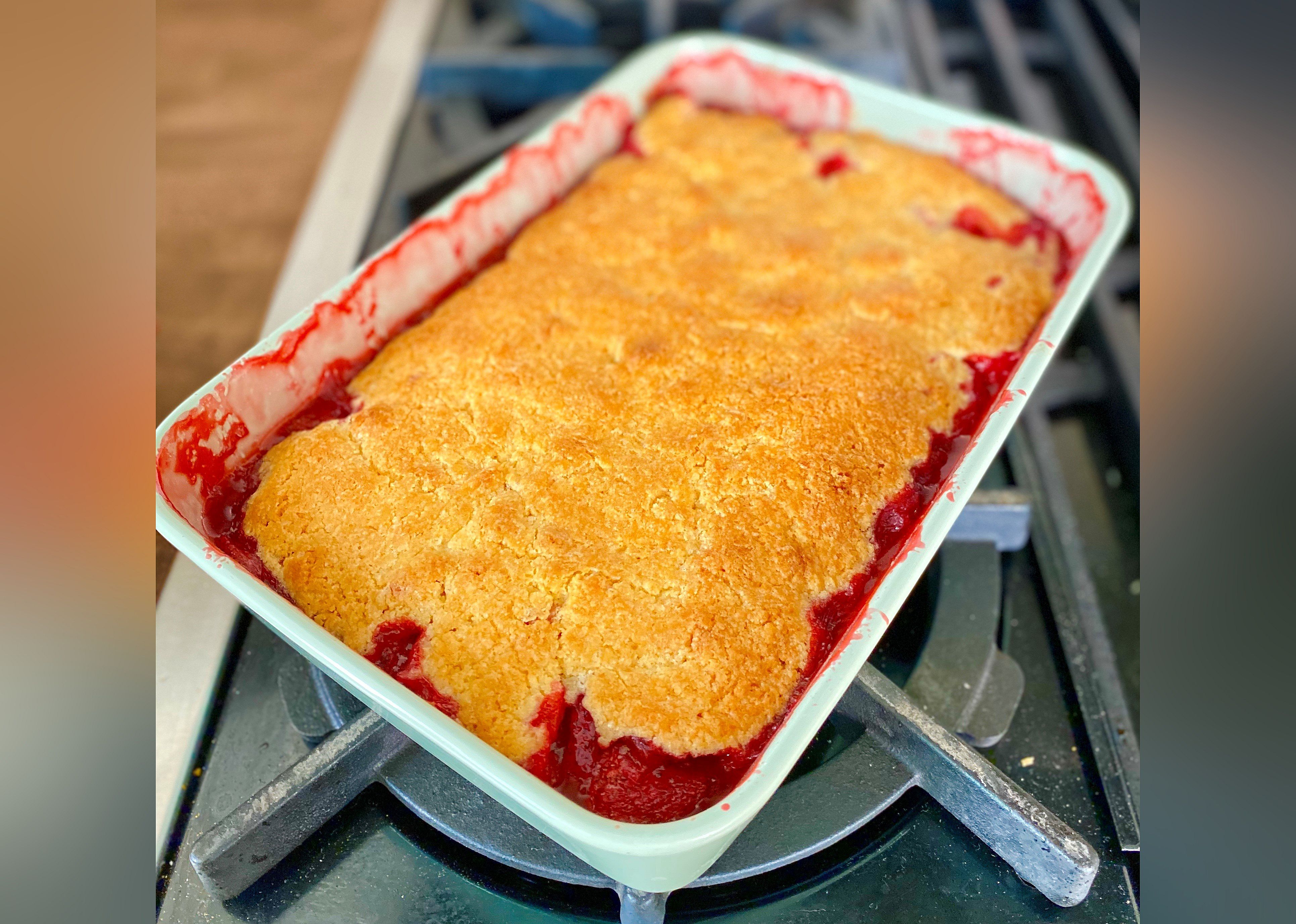 Strawberry Cobbler