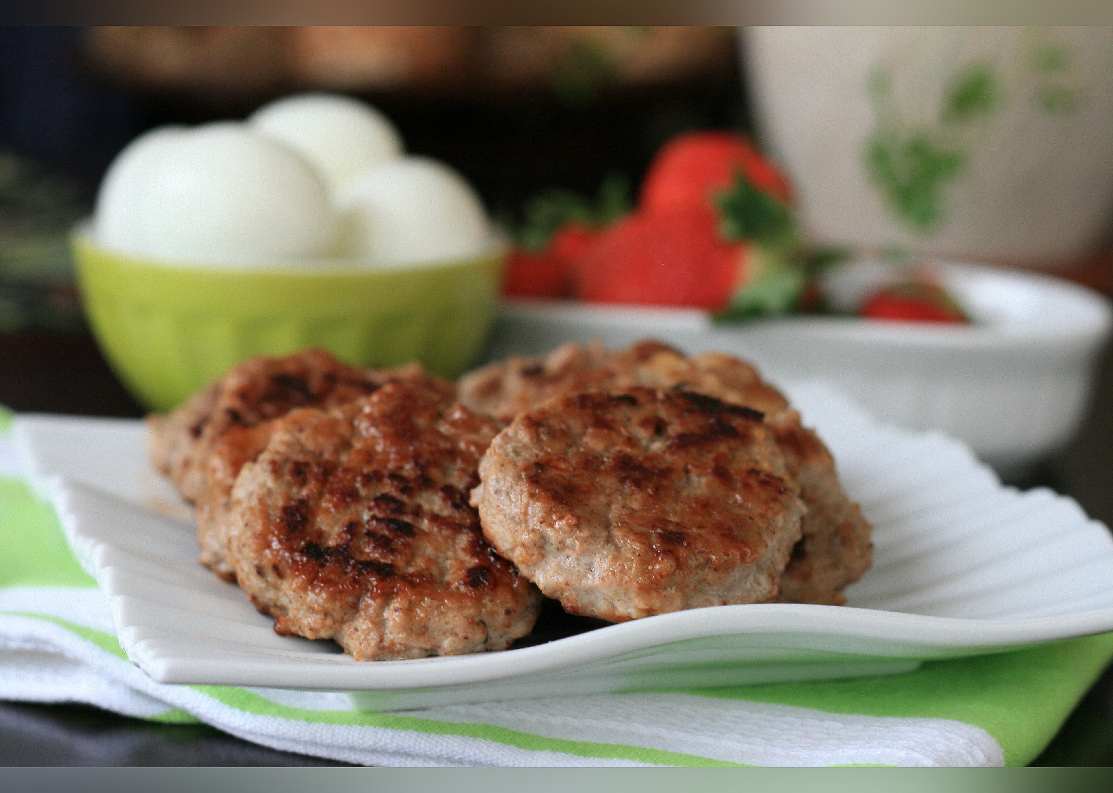 Maple Apple Turkey Sausage