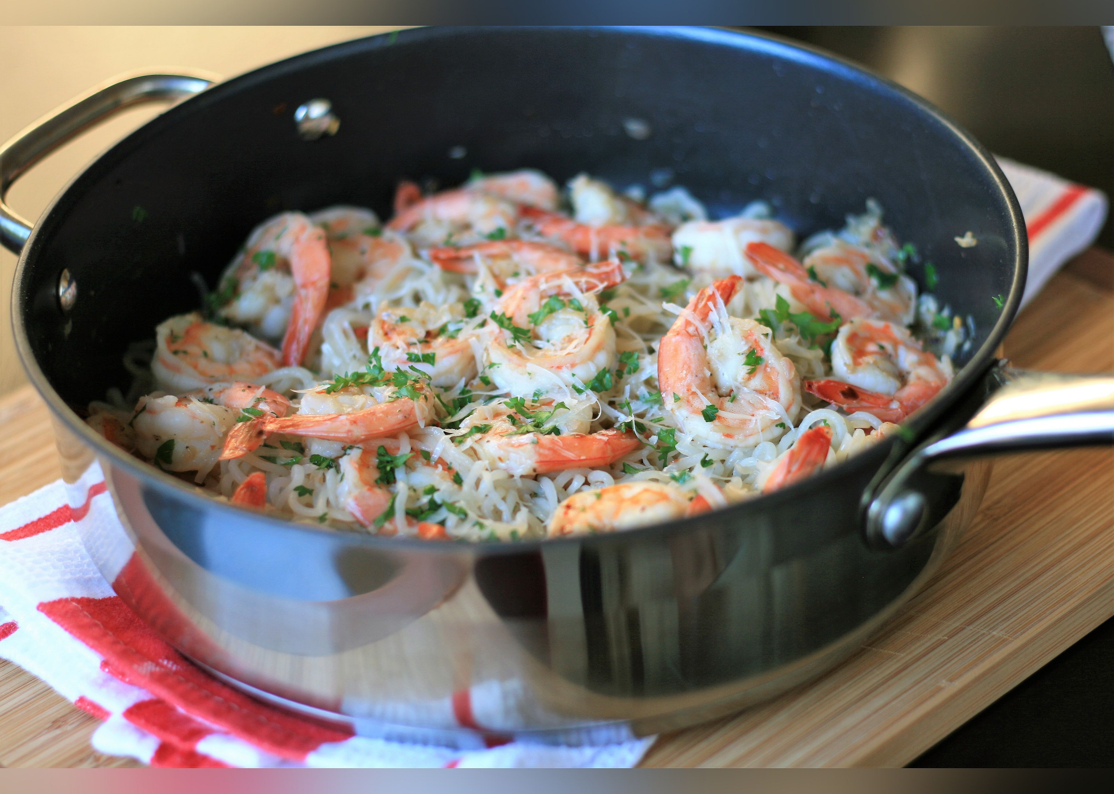 Keto Shrimp Scampi