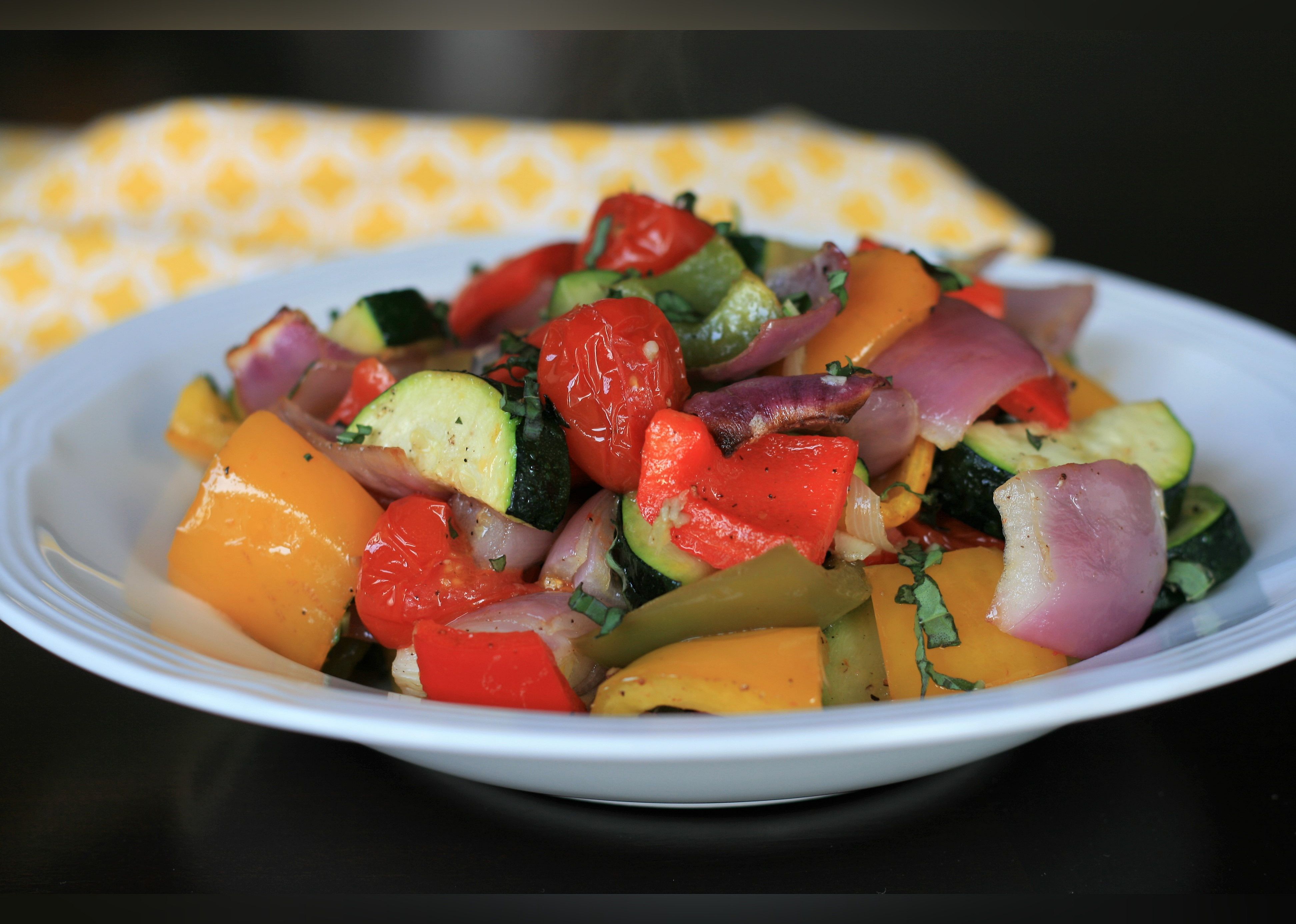 Sheet Pan Roasted Mediterranean Vegetables
