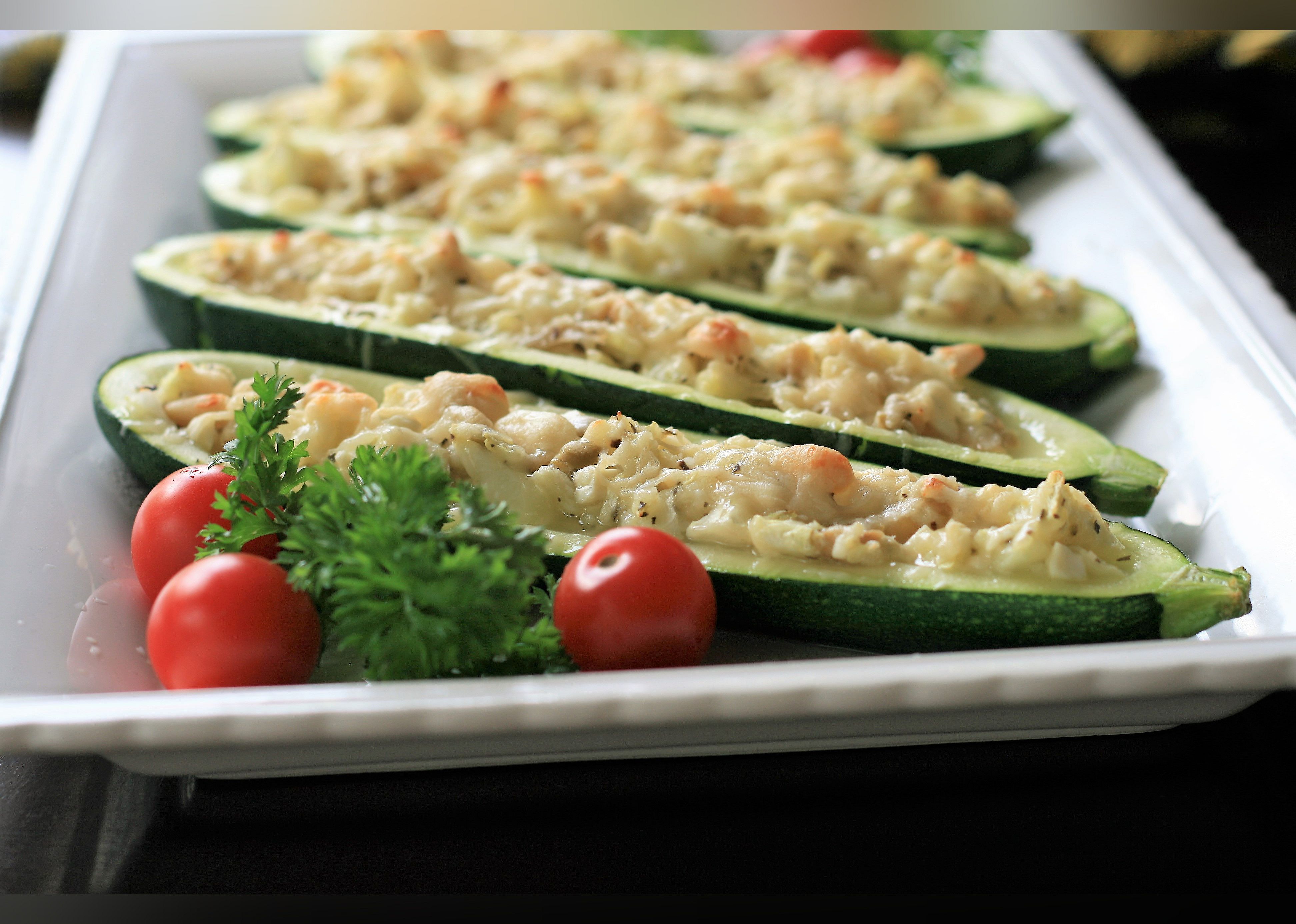 Mediterranean Zucchini Boats