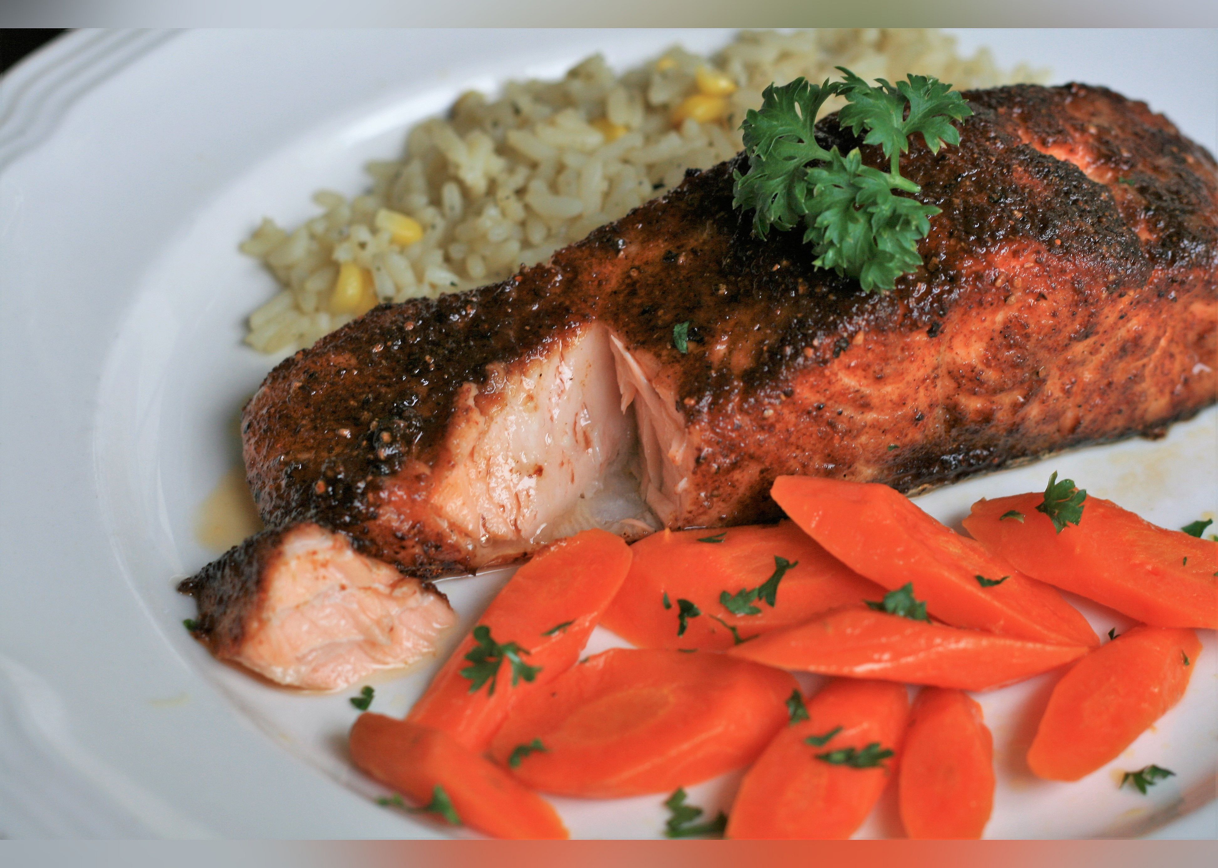 Cajun Air Fryer Salmon