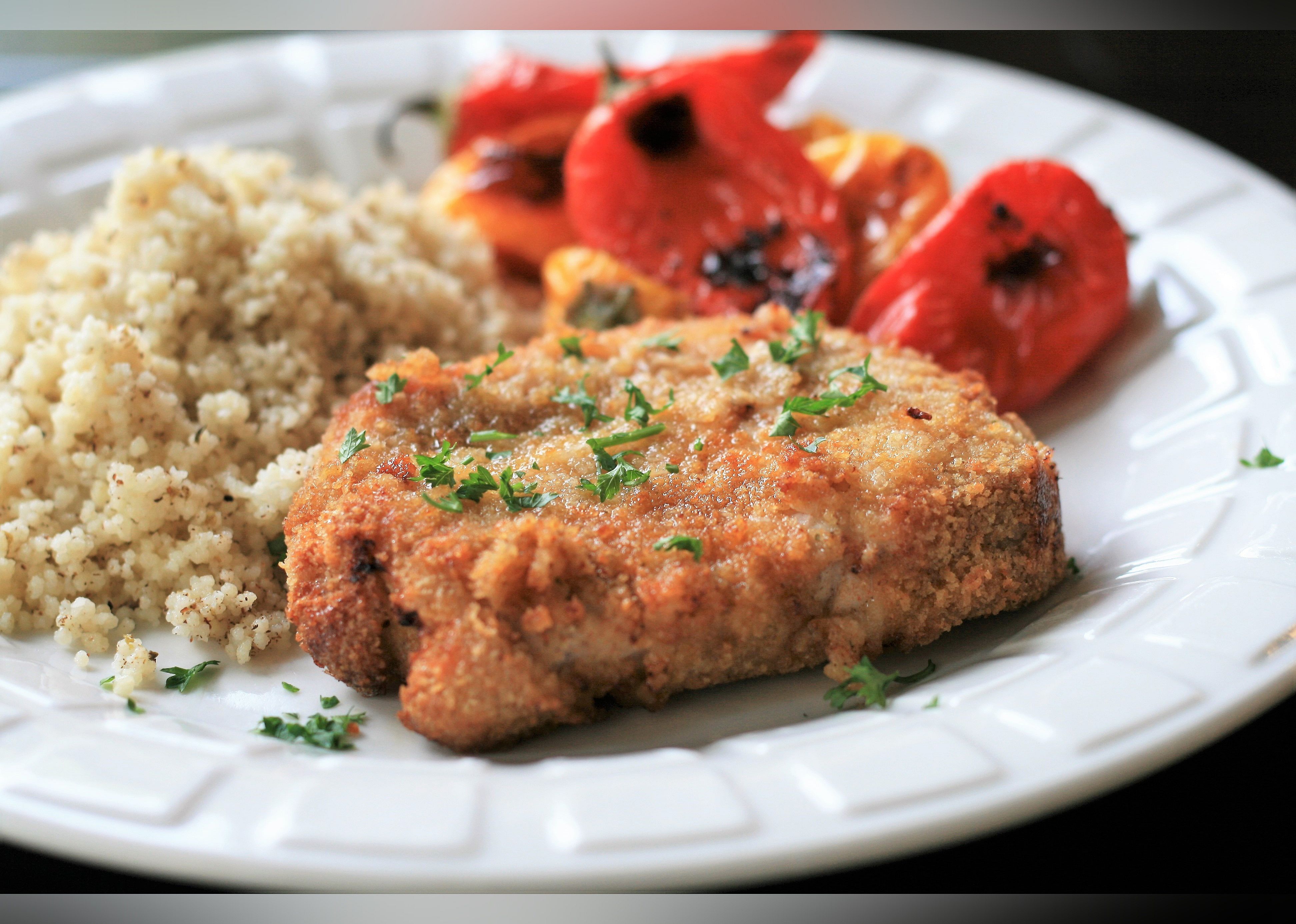Breaded Air Fryer Pork Chops