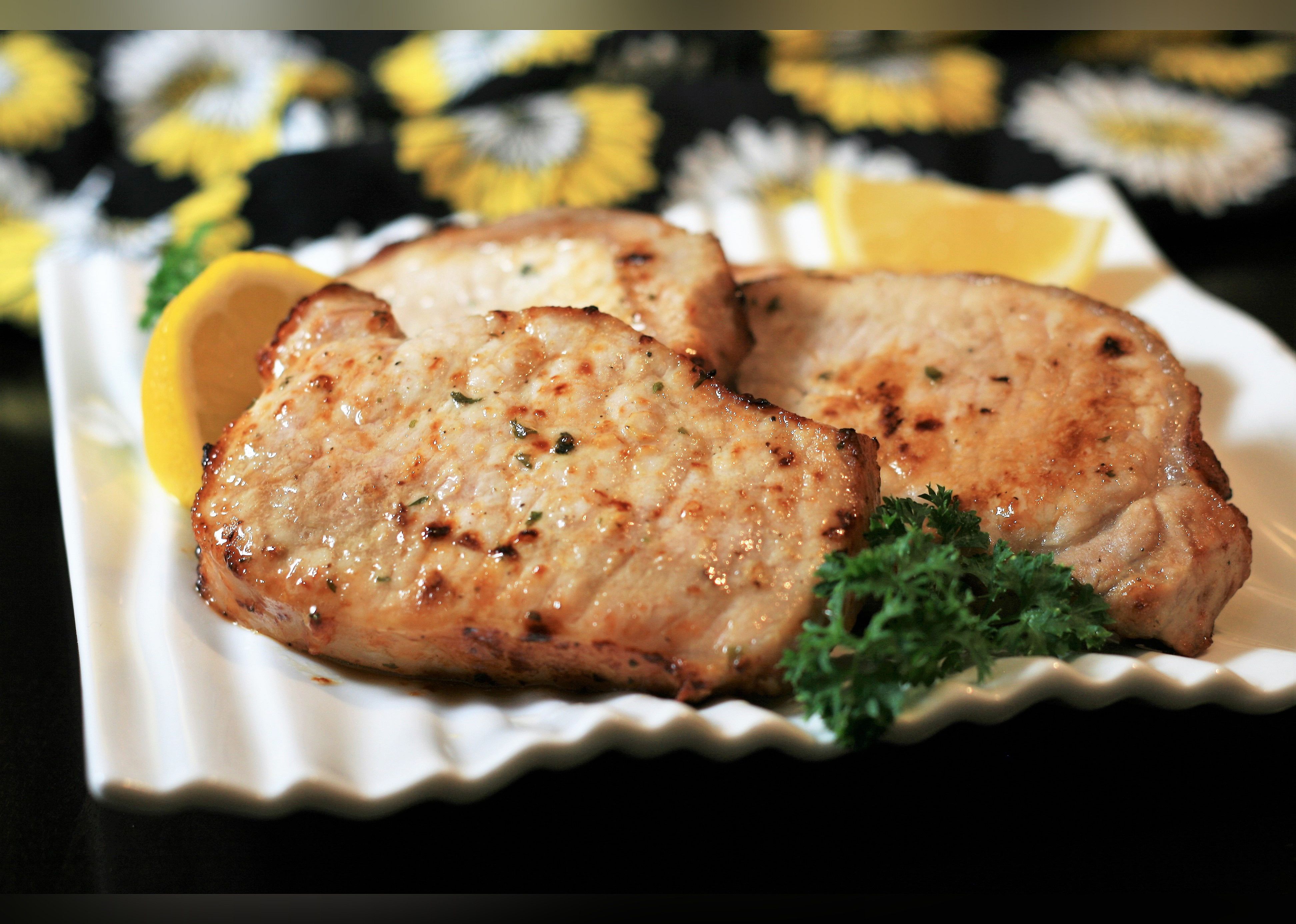 Air Fryer Ranch Pork Chops
