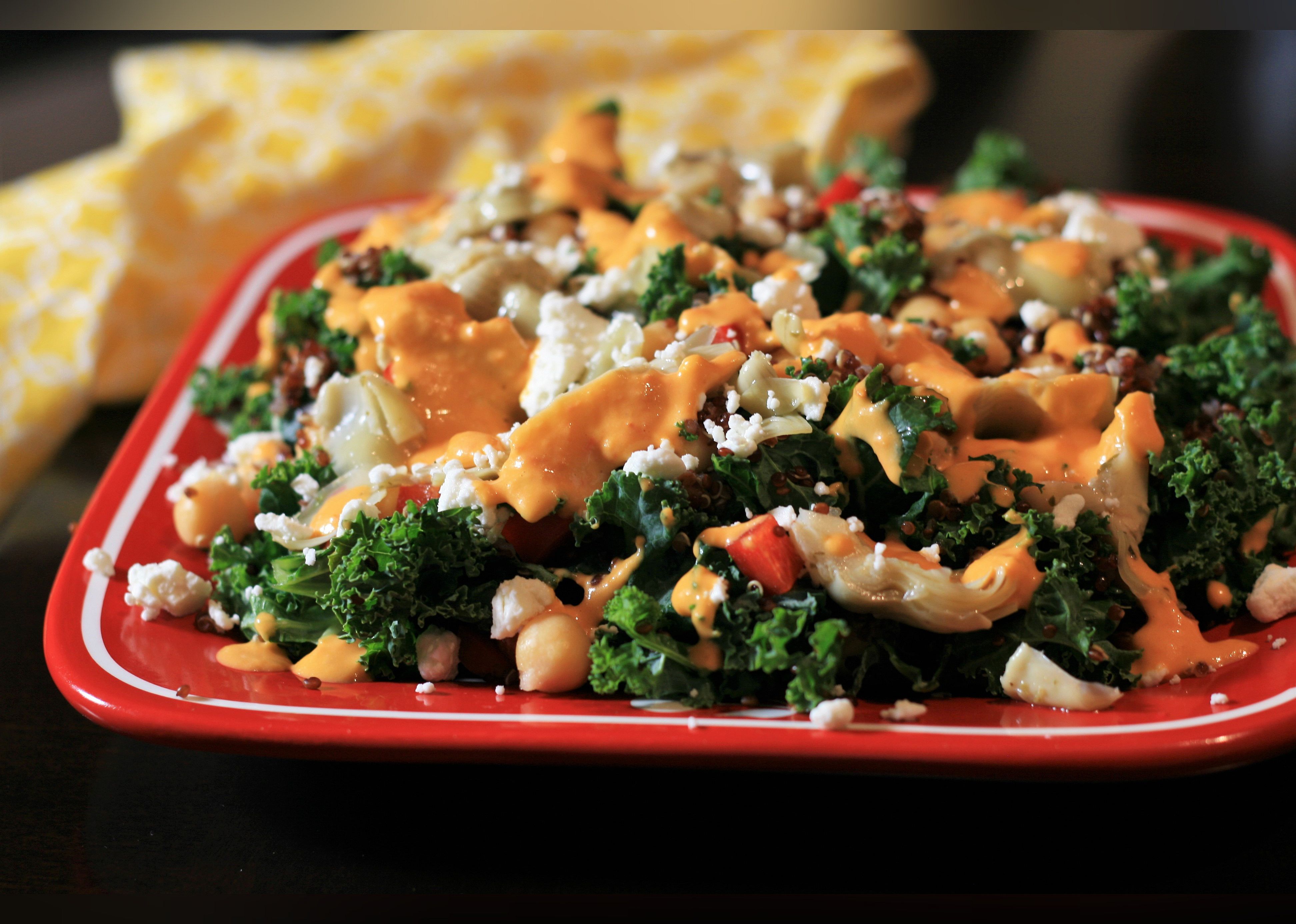 Mediterranean Kale Salad