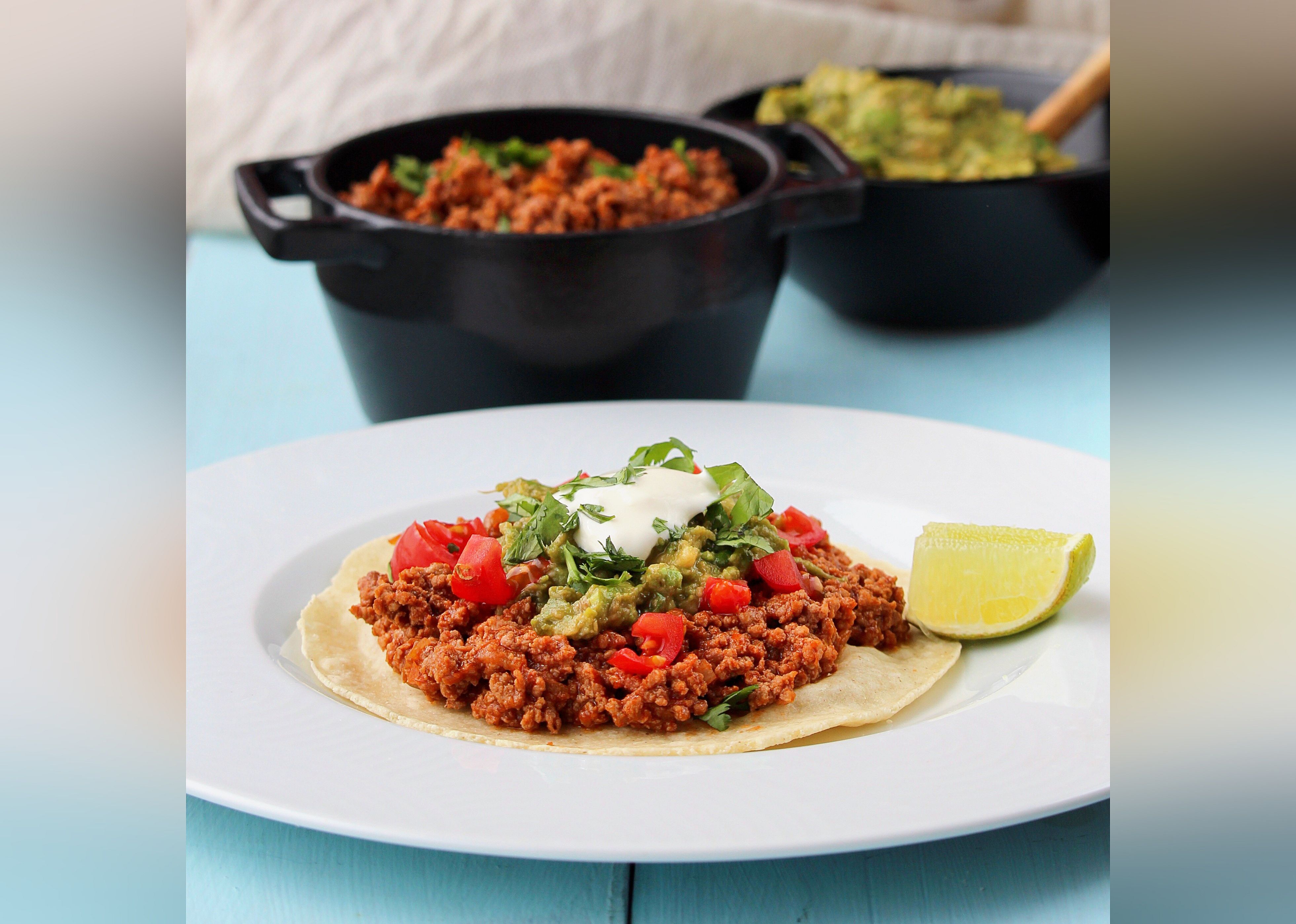 Cameron's Ground Turkey Salsa Ranchera for Tacos and Burritos