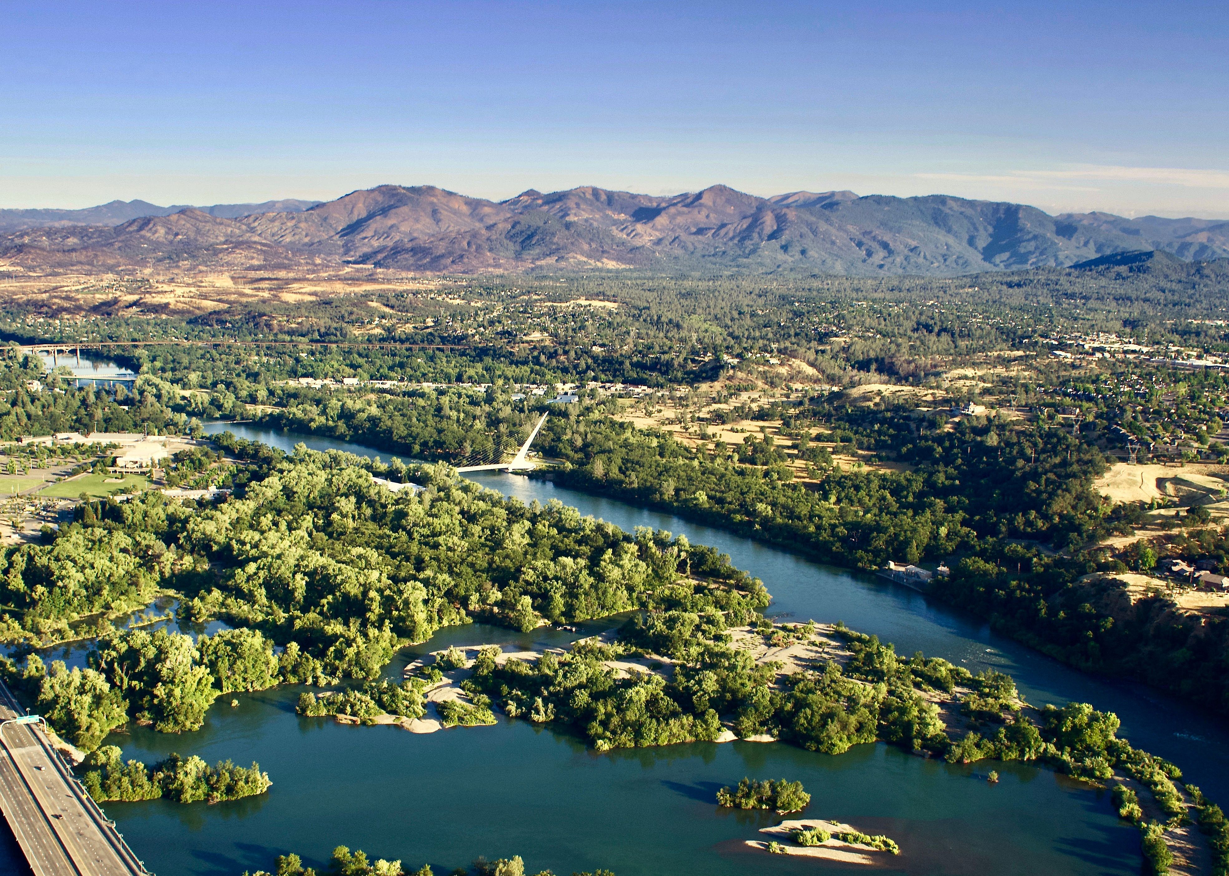 Sacramento River in Redding.
