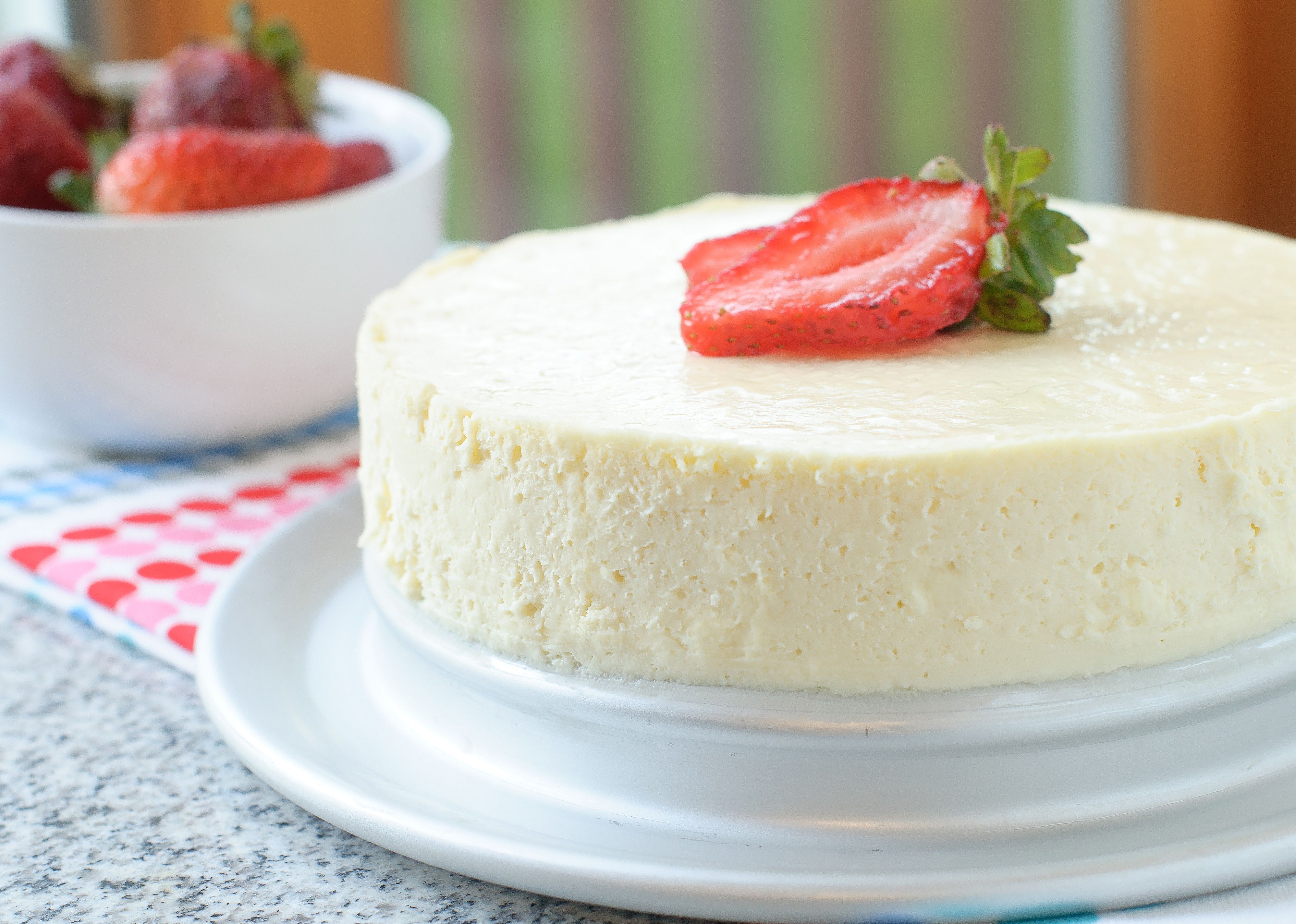 Low-Carb Sugar-Free Instant Pot® Cheesecake