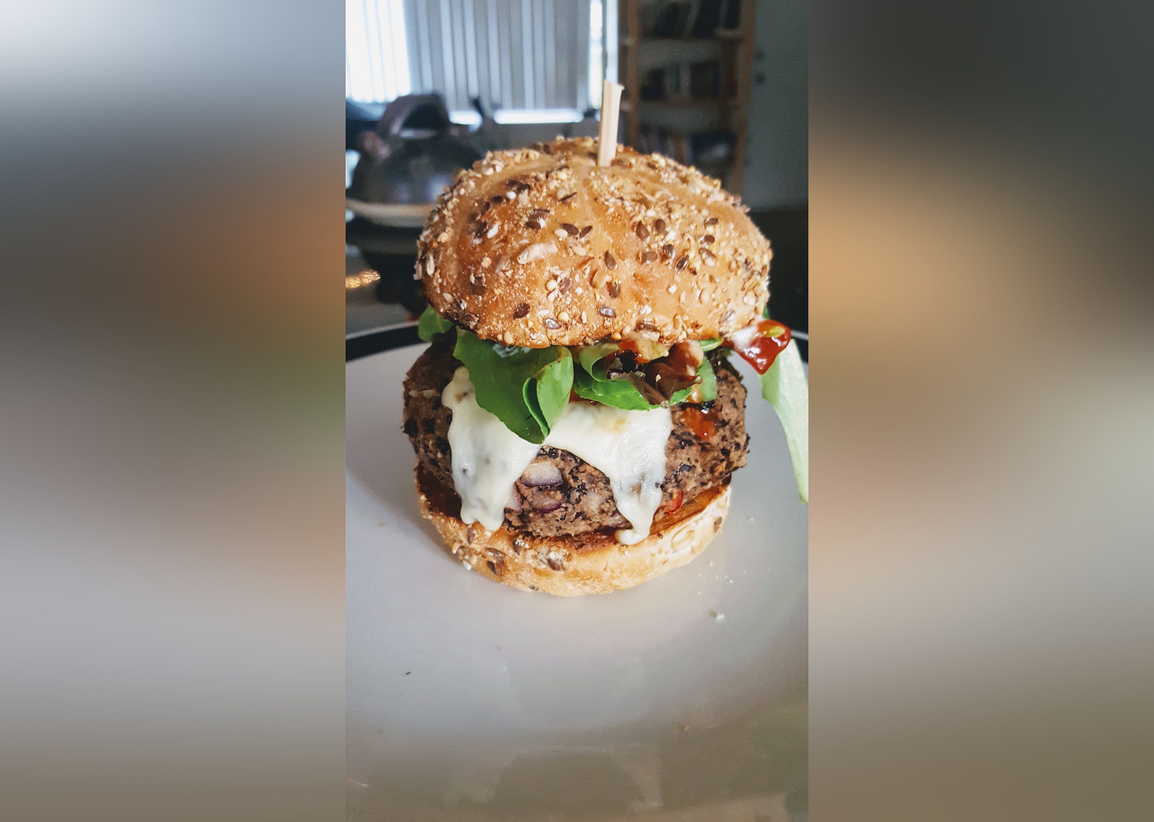 Homemade Black Bean Veggie Burgers