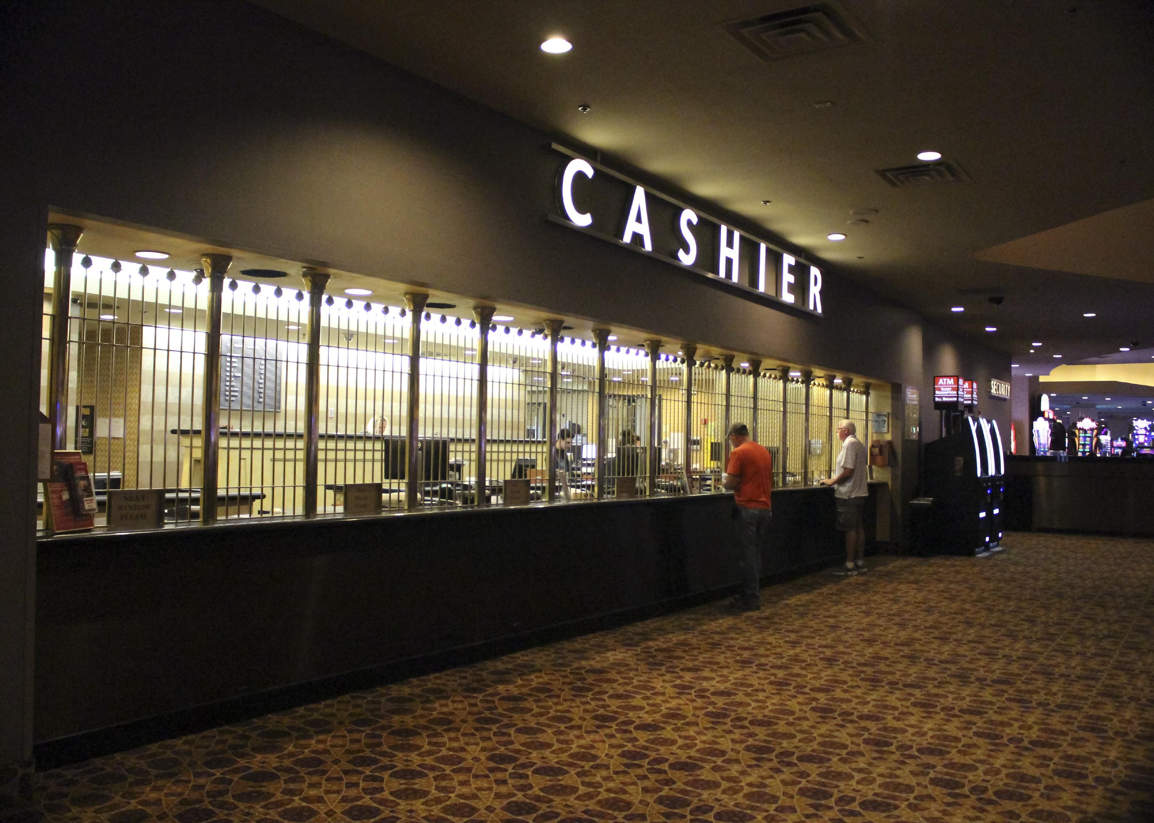 #9. Gambling change persons and booth cashiers
