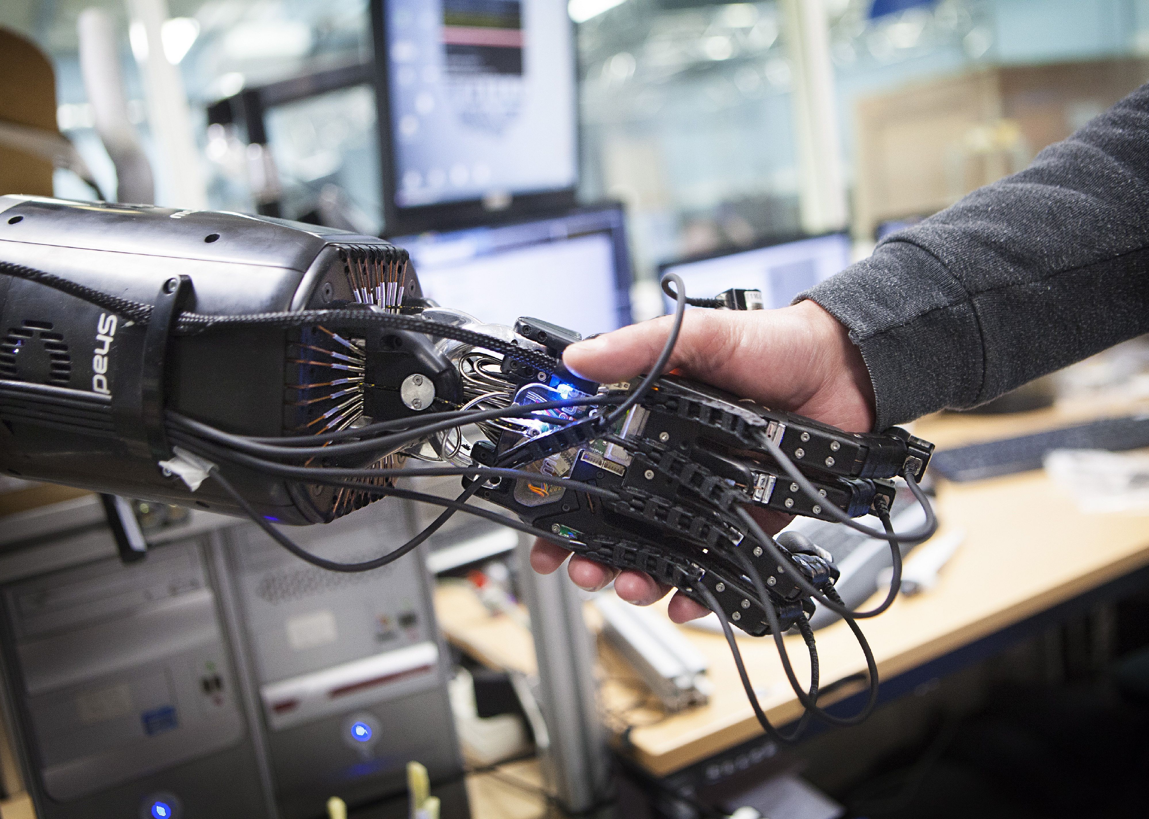 2012: Prosthetic controlled by brainpower