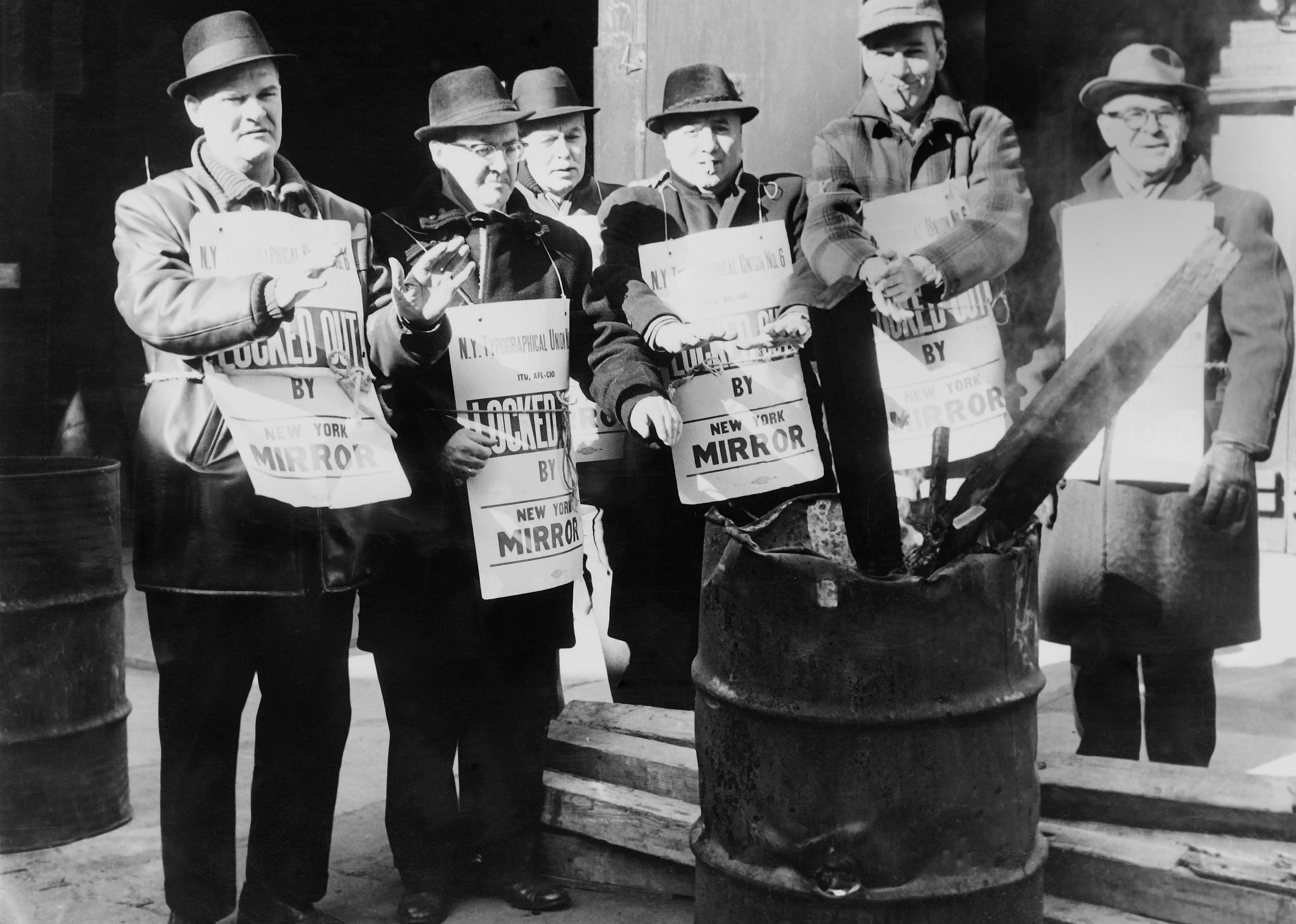 1962: Newspaper workers strike