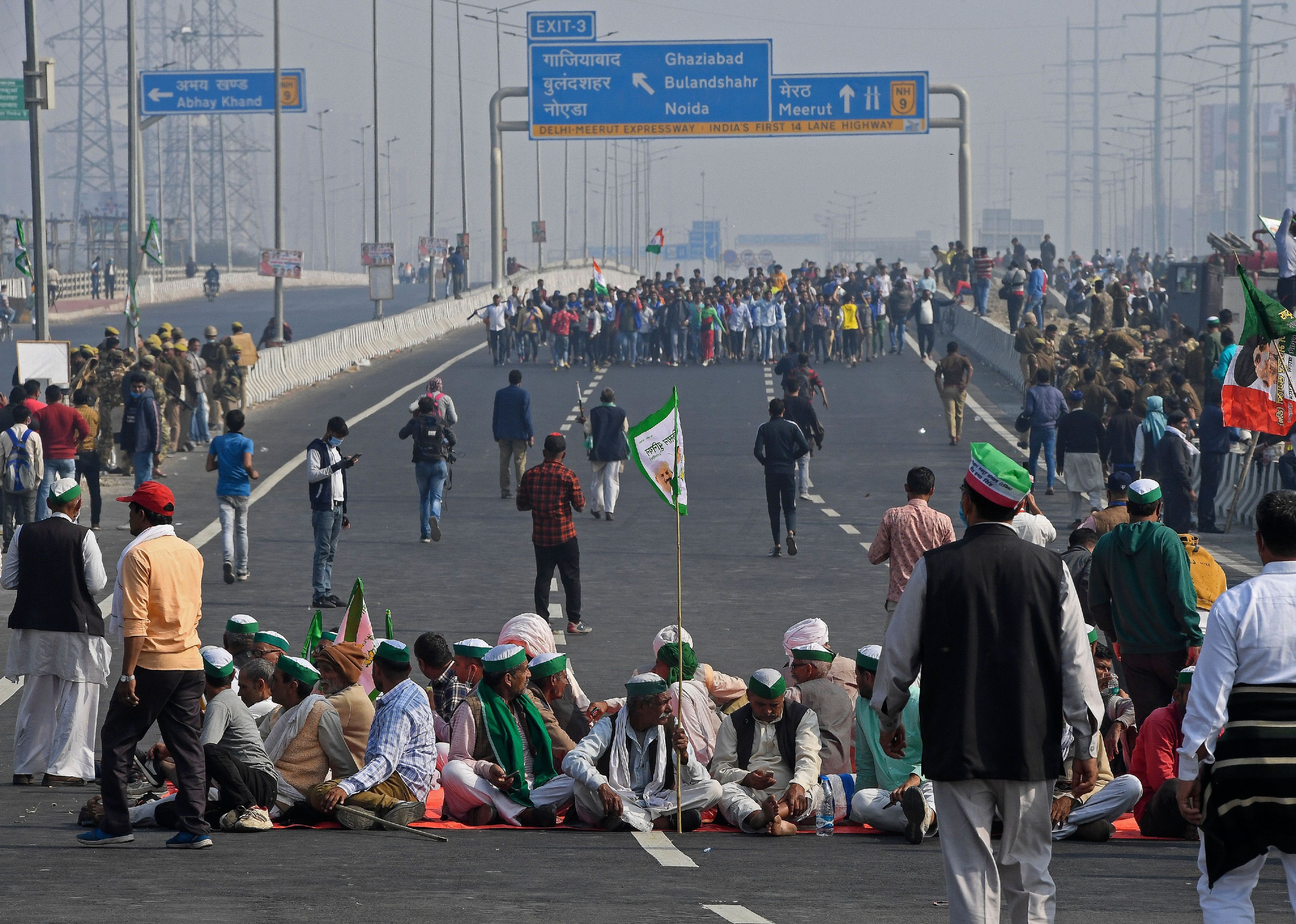 Dec. 8, 2020: The strike shuts down parts of the country