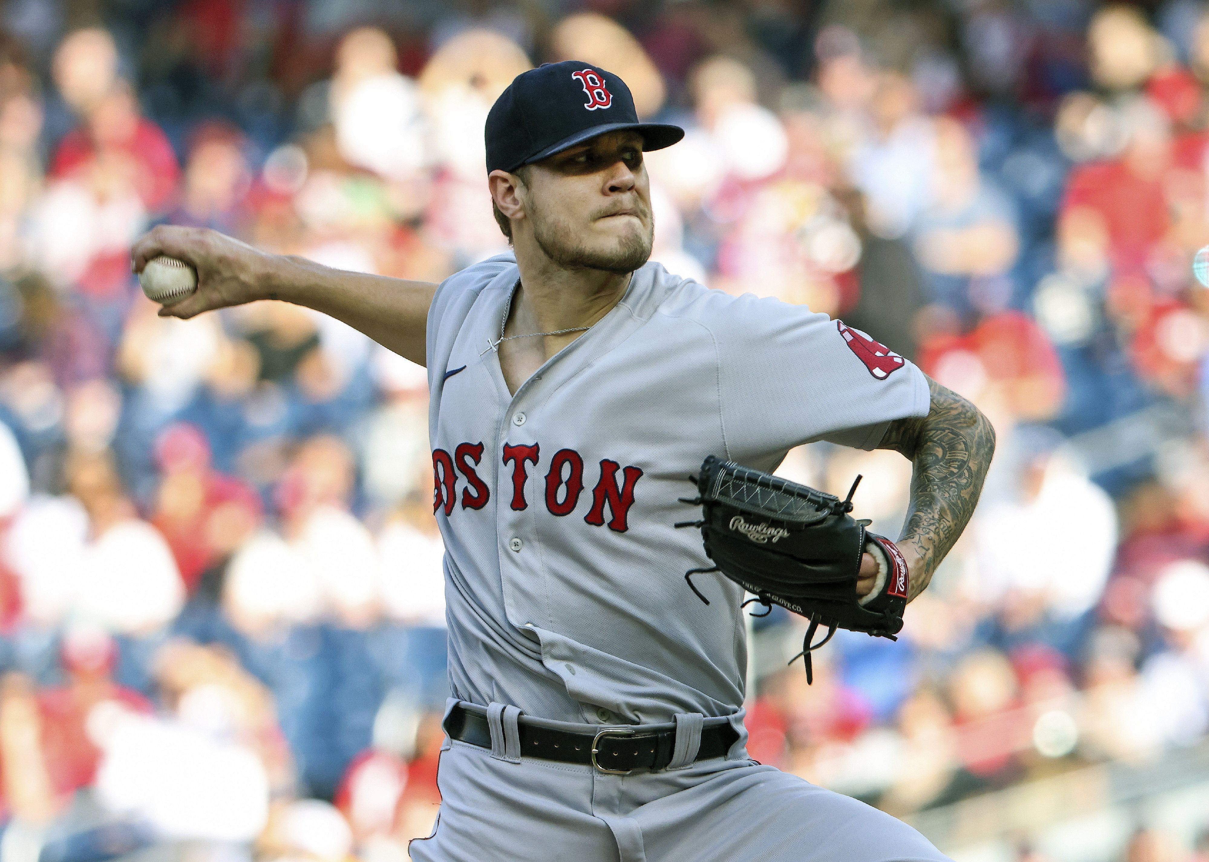 Tanner Houck pitches against the Washington Nationals