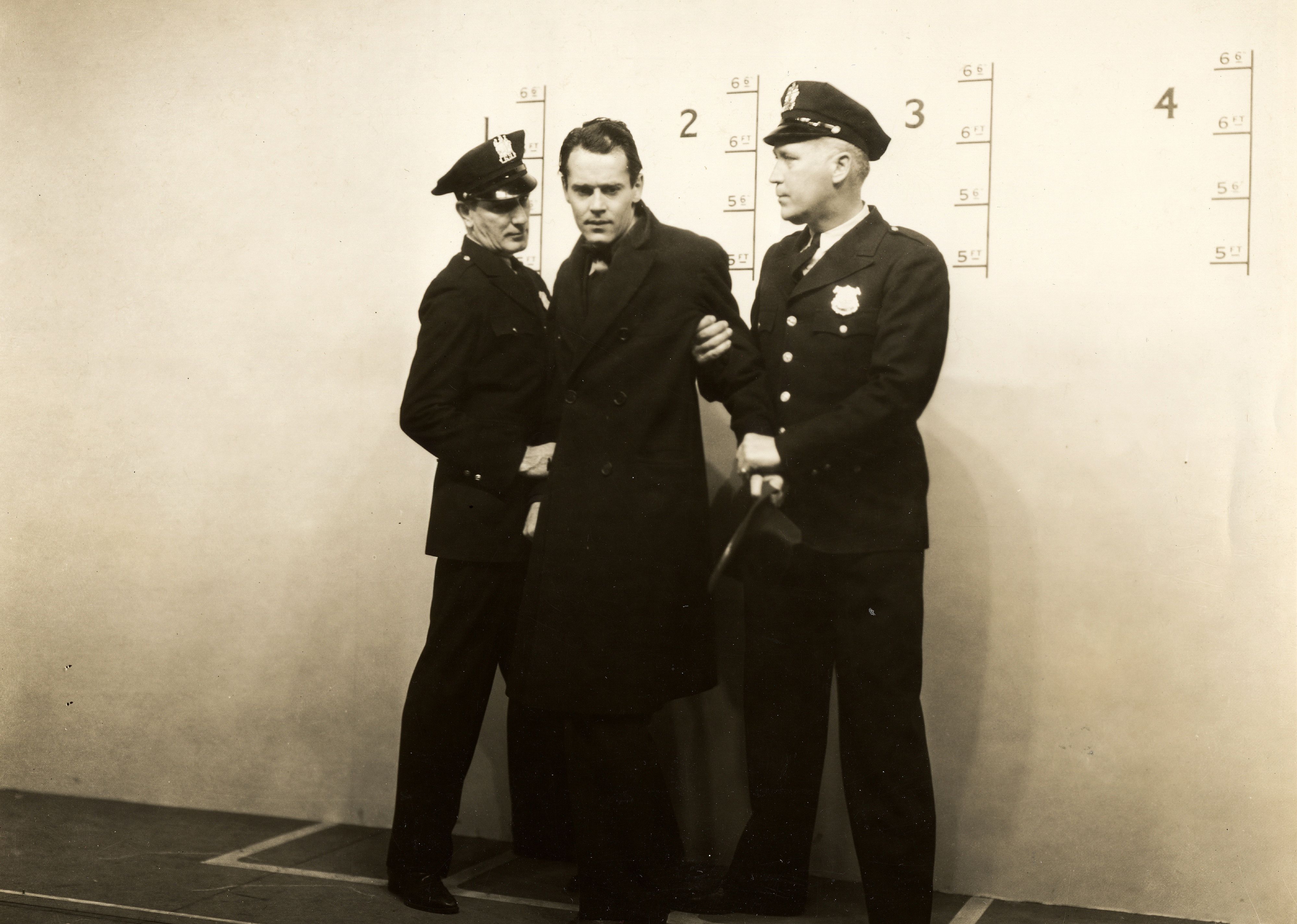 Henry Fonda in a scene from "Let Us Live"