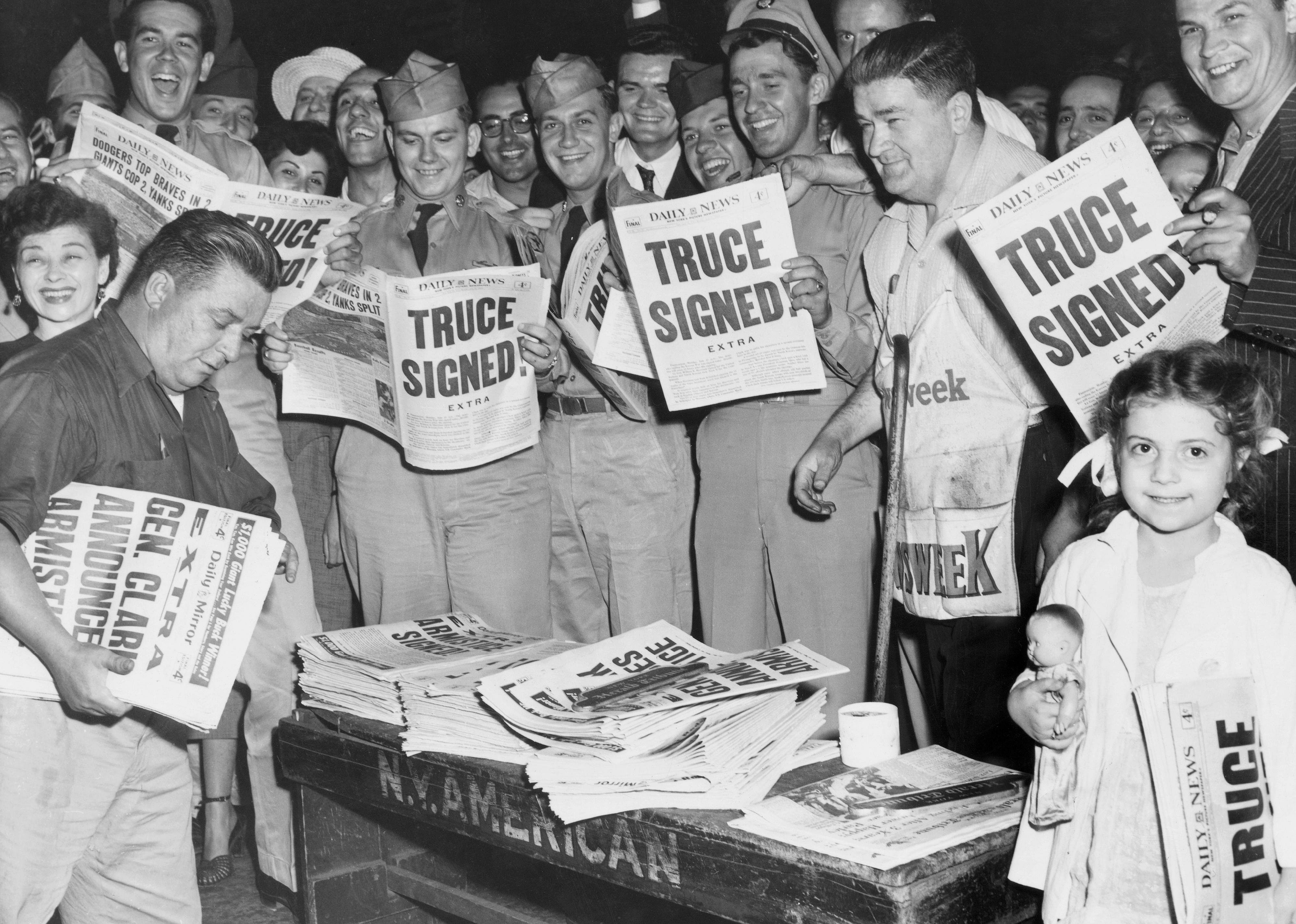 The first tabloids rolled off the press
