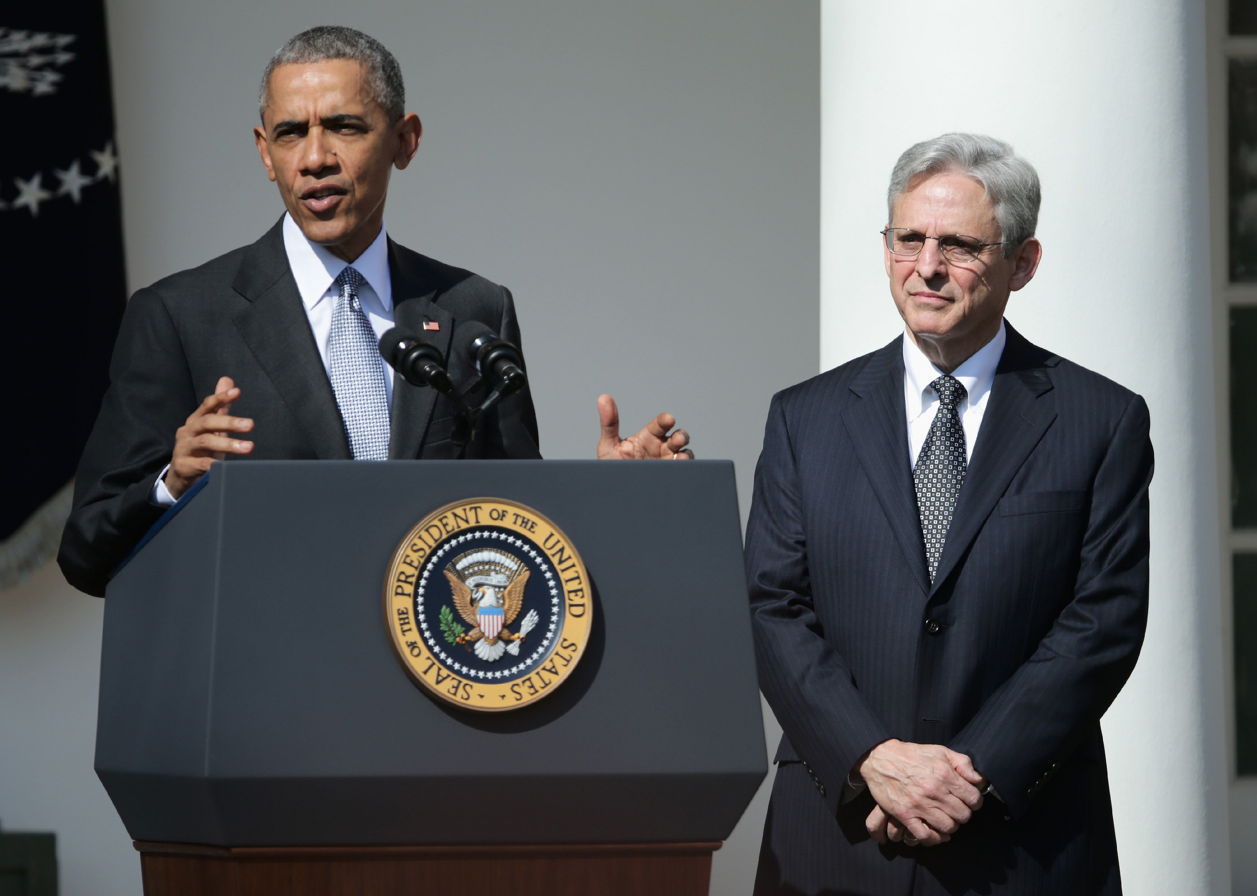 2016: Merrick Garland nominated and blocked