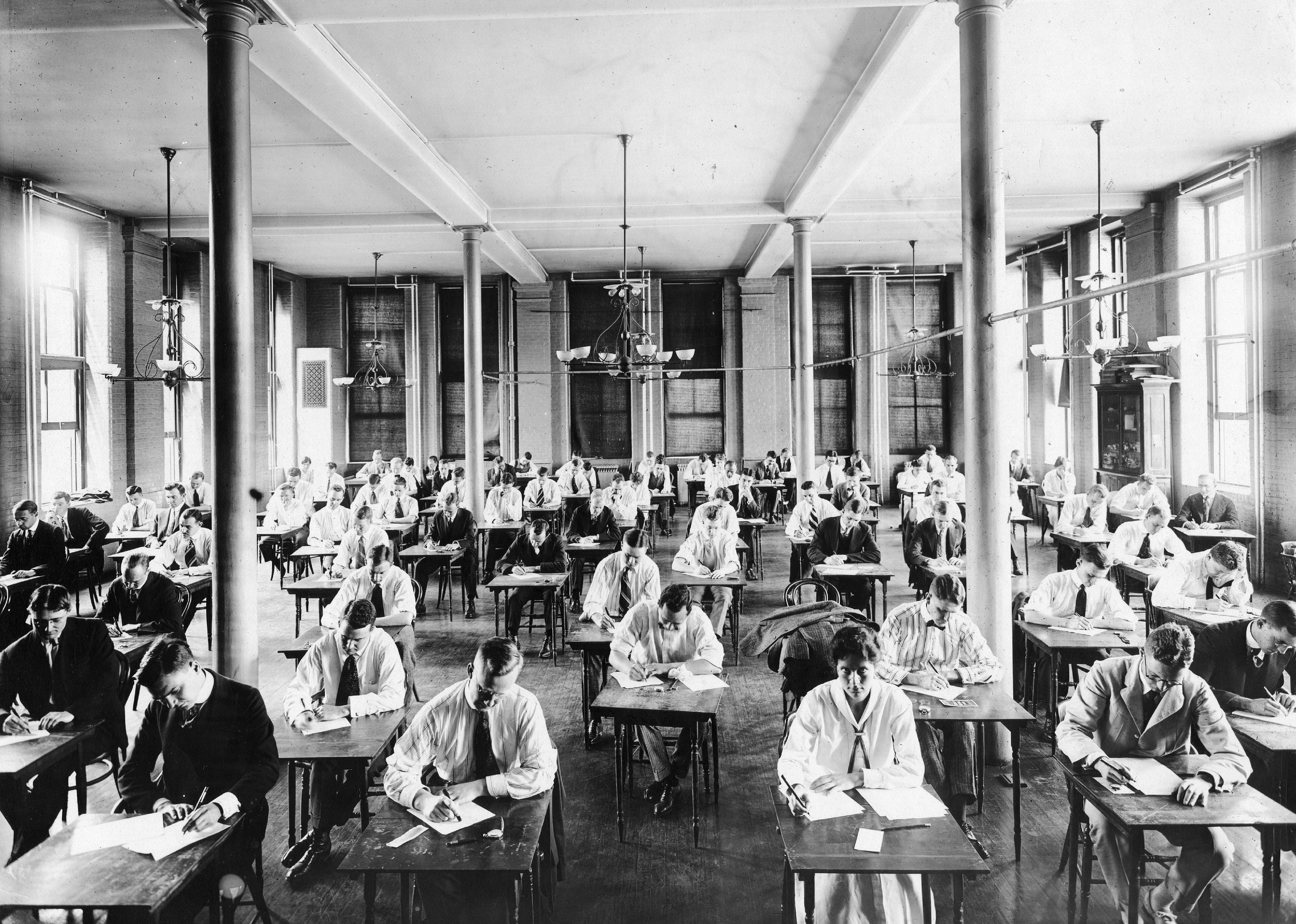1920: Standardized testing spreads rapidly across the US