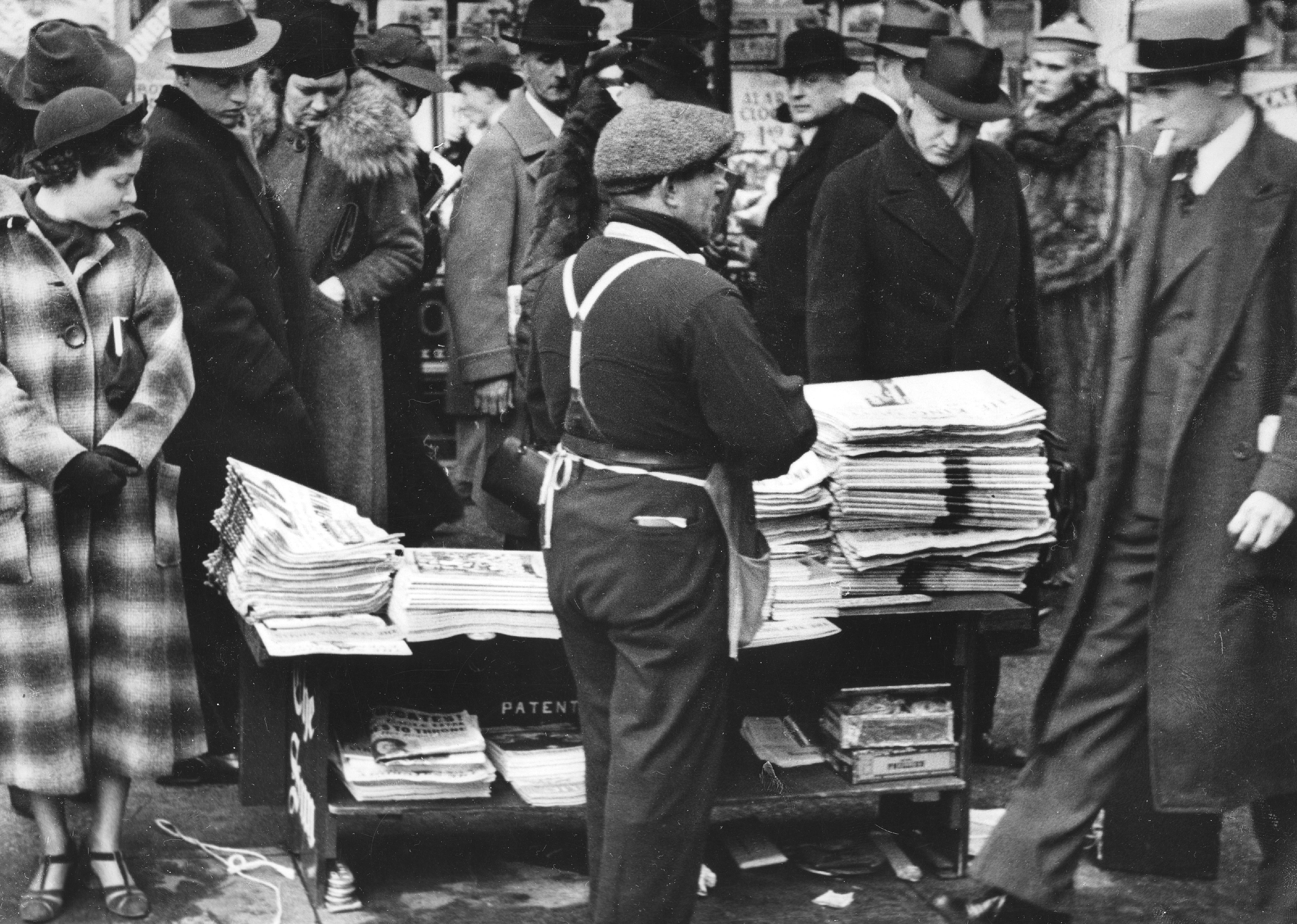 1931: Newspaper saturation exceeds 100%