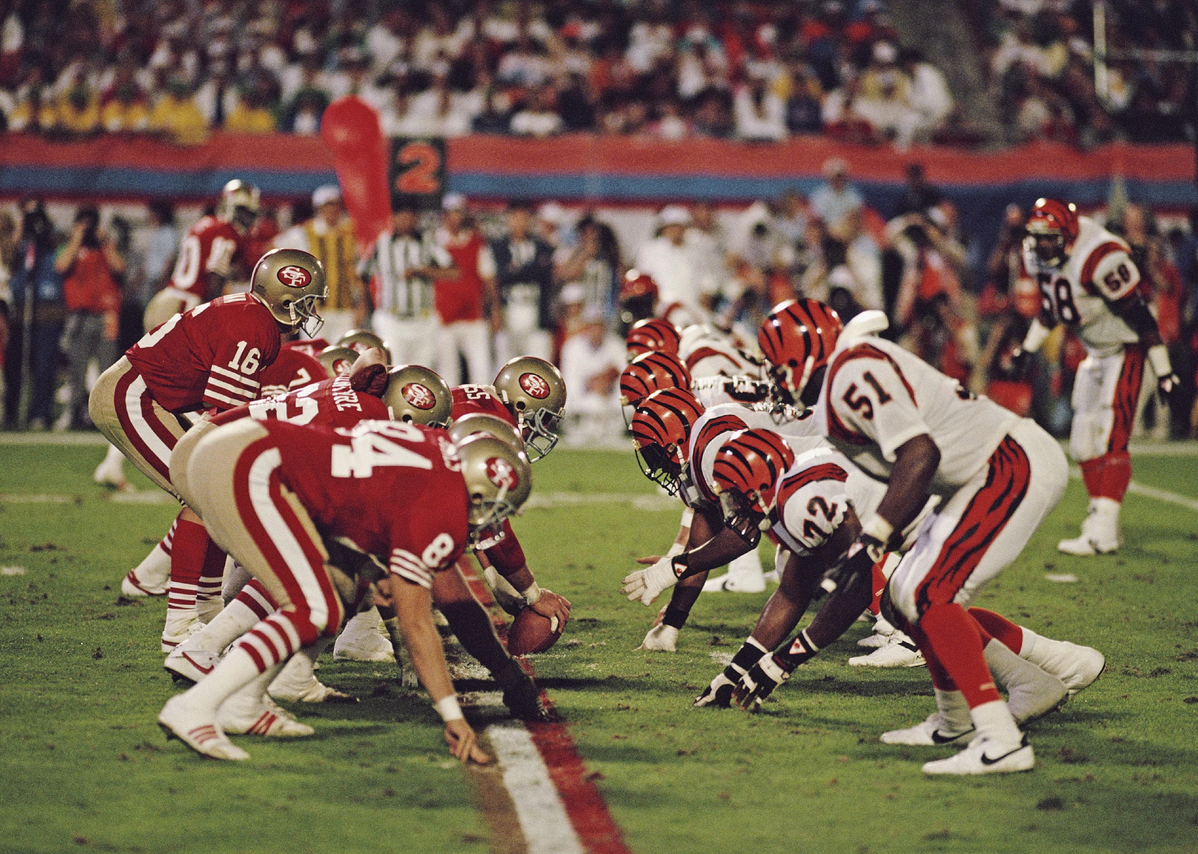 #17. 1989: San Francisco 49ers vs. Cincinnati Bengals (tie)