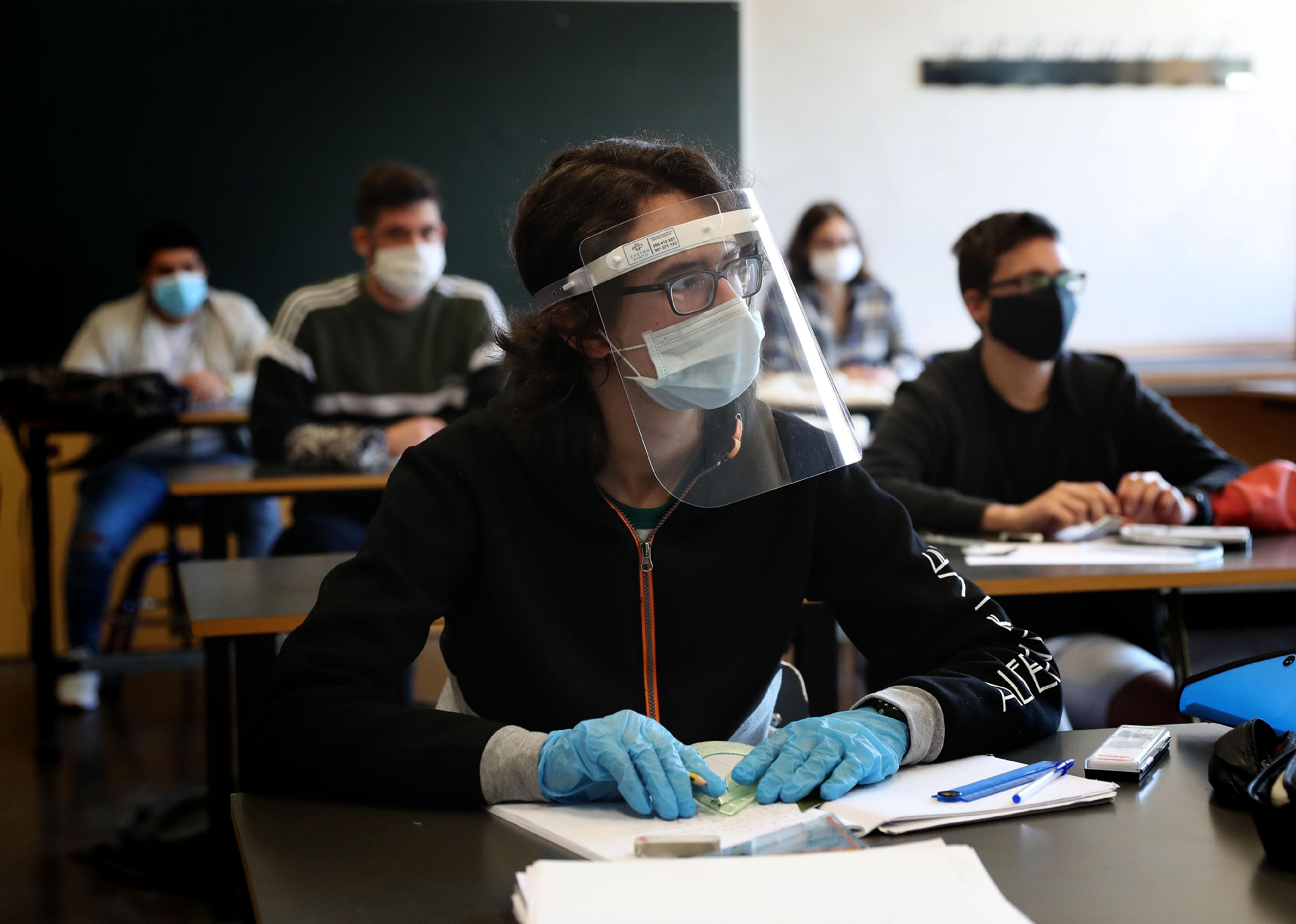 Proper protection at schools in Portugal