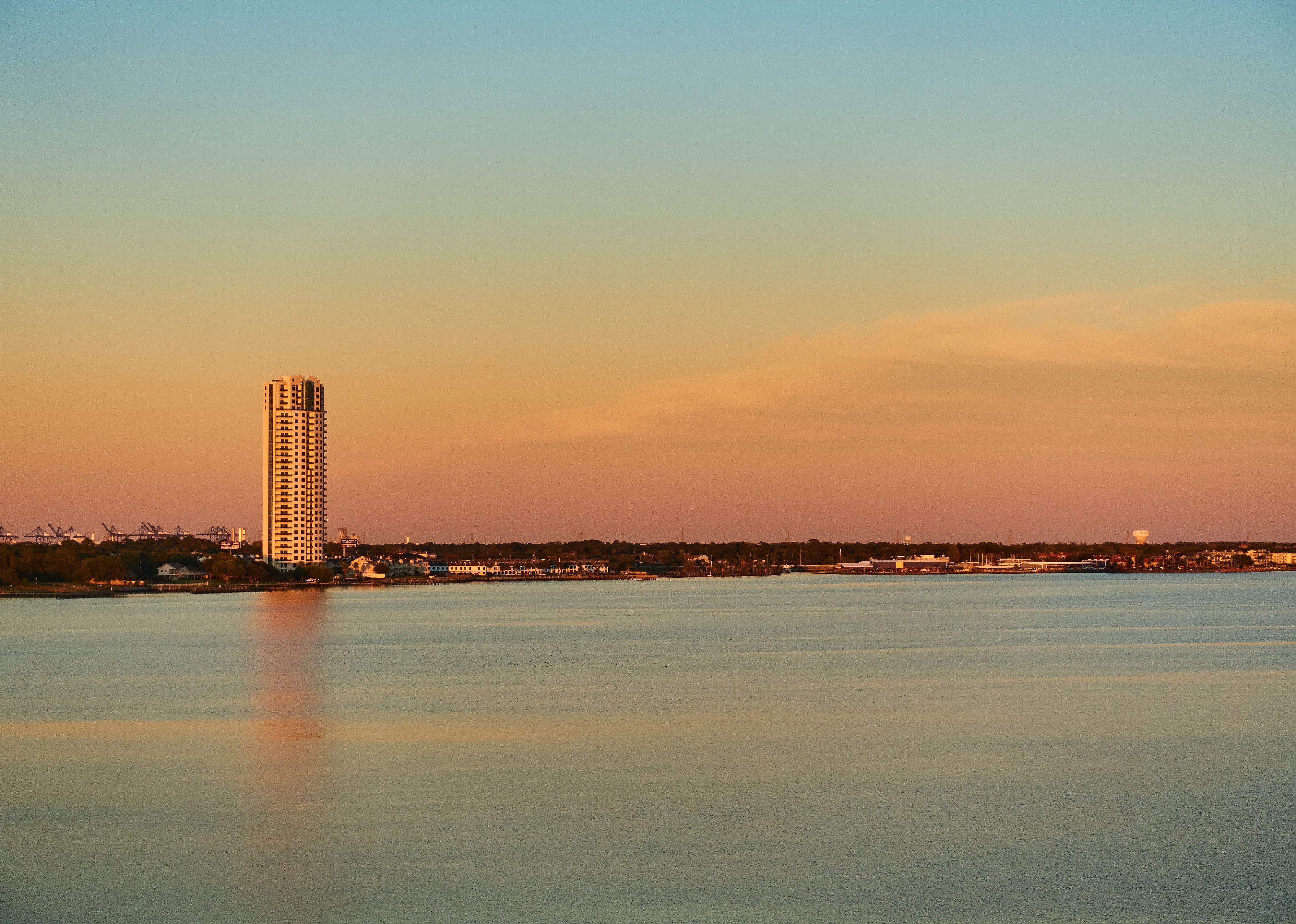 View of Clear Lake, Texas.
